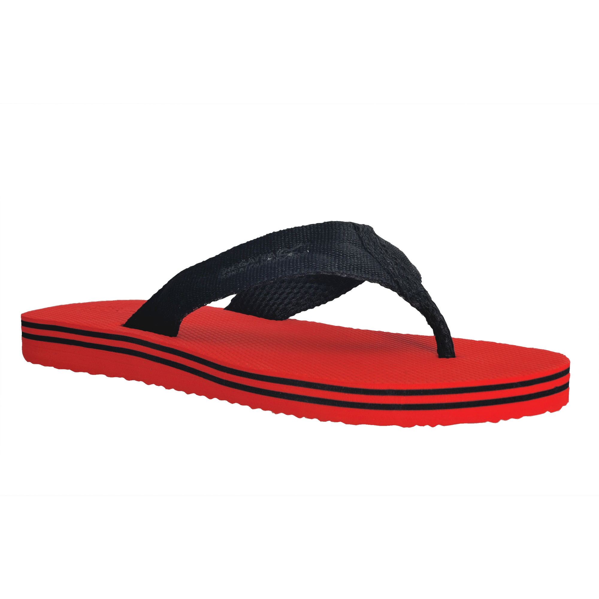 Men's Rico Flip Flops | True Red Black