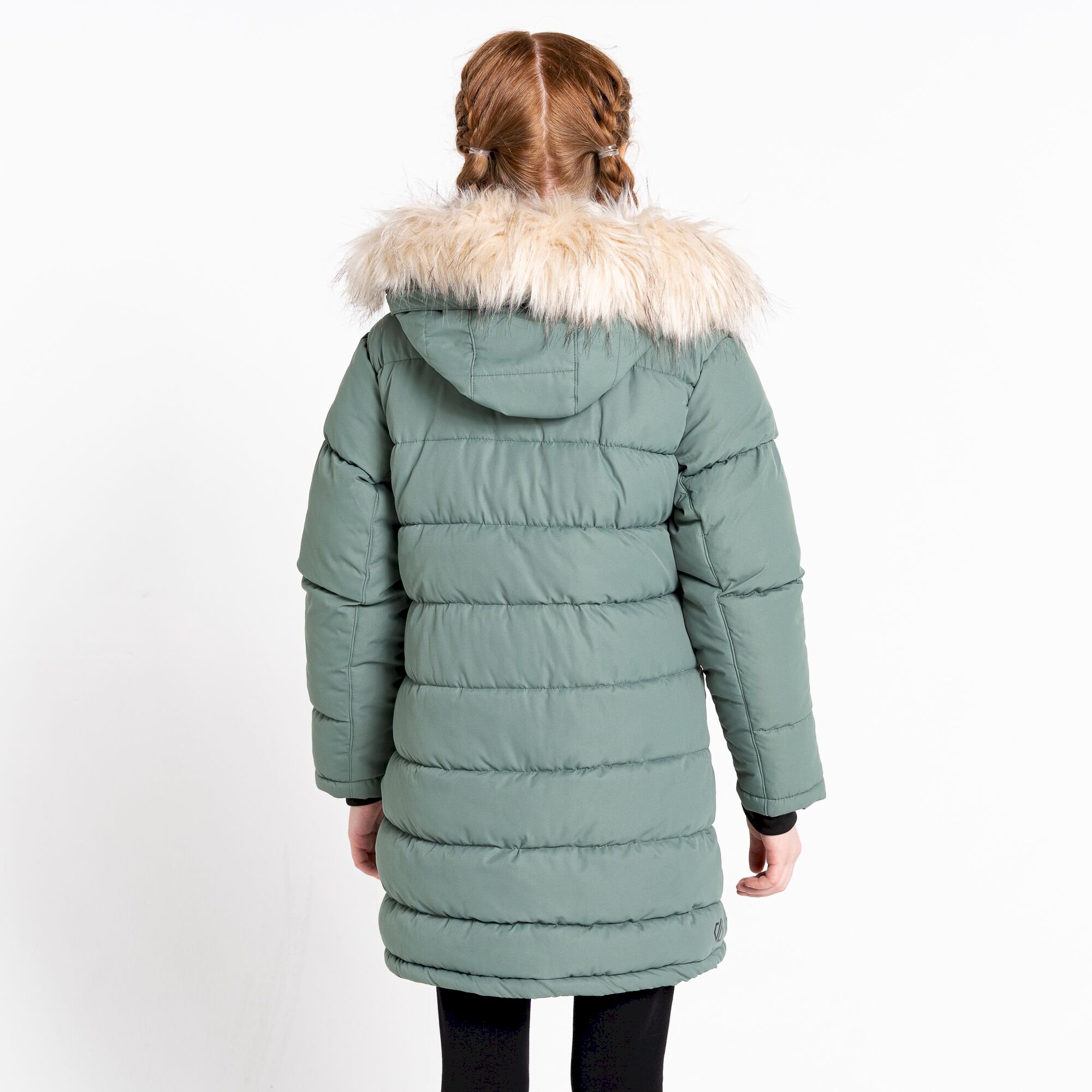 Dare 2b - Girls' Striking II Waterproof Jacket | Duck Green