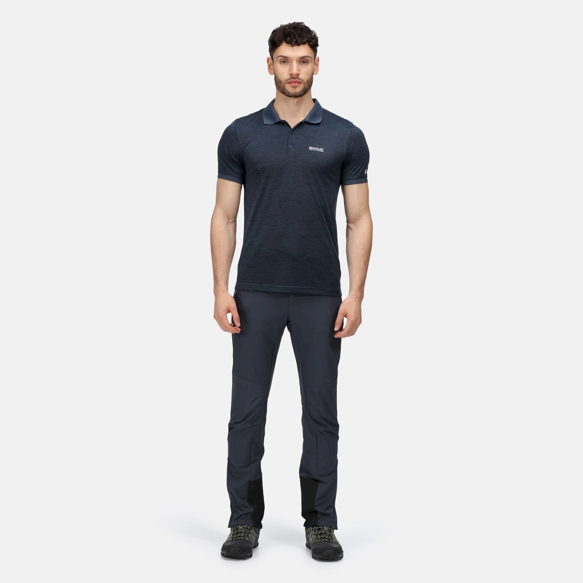 Men's Remex II Jersey Polo Shirt | Moonlight Denim
