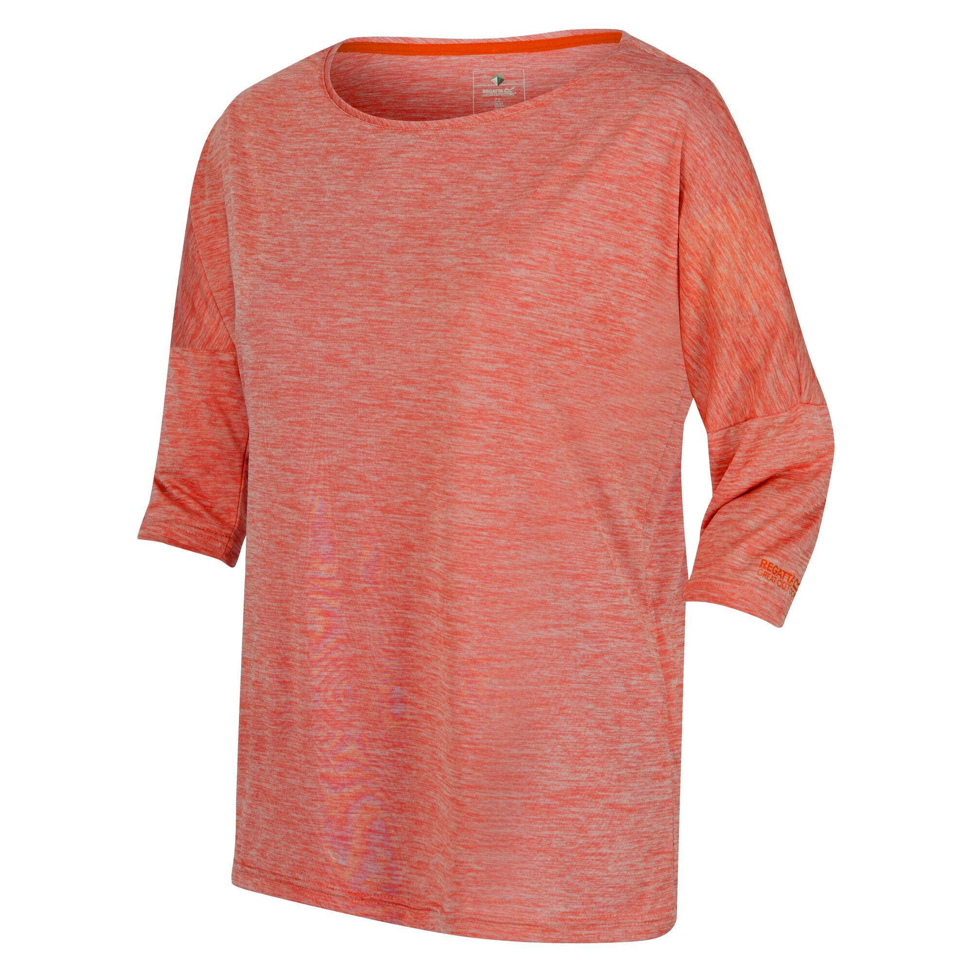 Women's Pulser II 3/4 Sleeve Top | Neon Peach