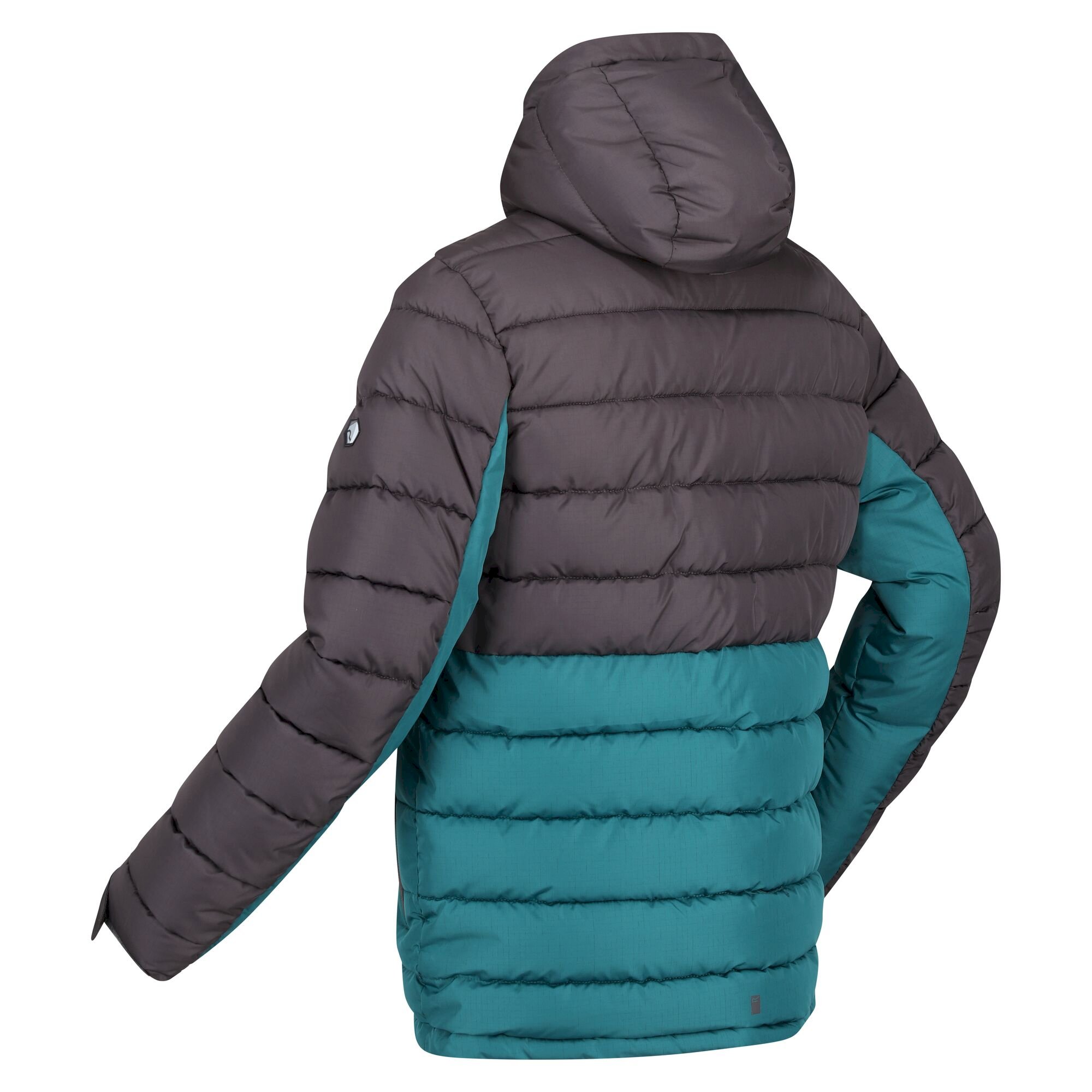 Men's Nevado VI Puffer Jacket | Dark Grey Pacific Green