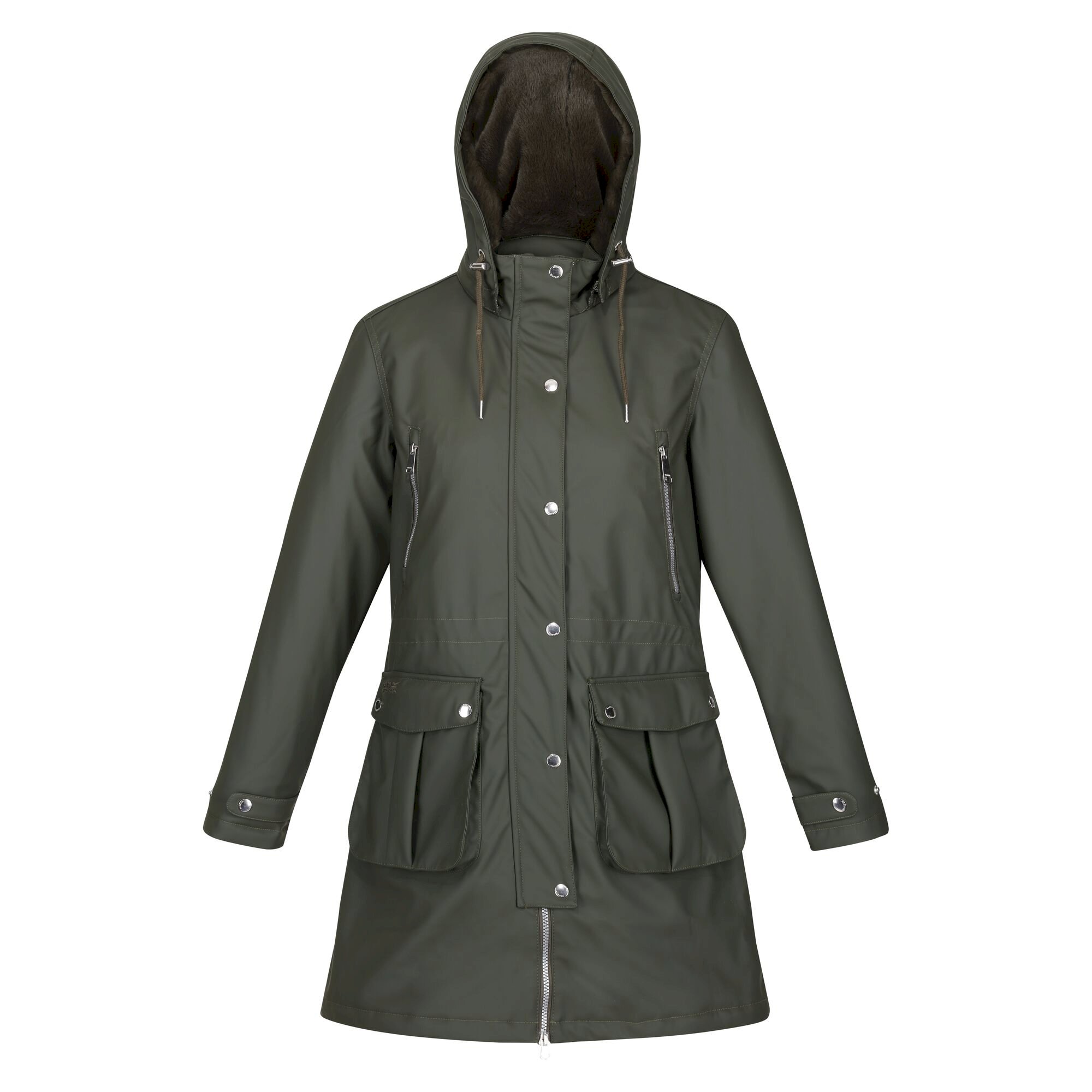 Giovanna Fletcher Collection - Fabrienne Insulated Parka Jacket | Dark Khaki