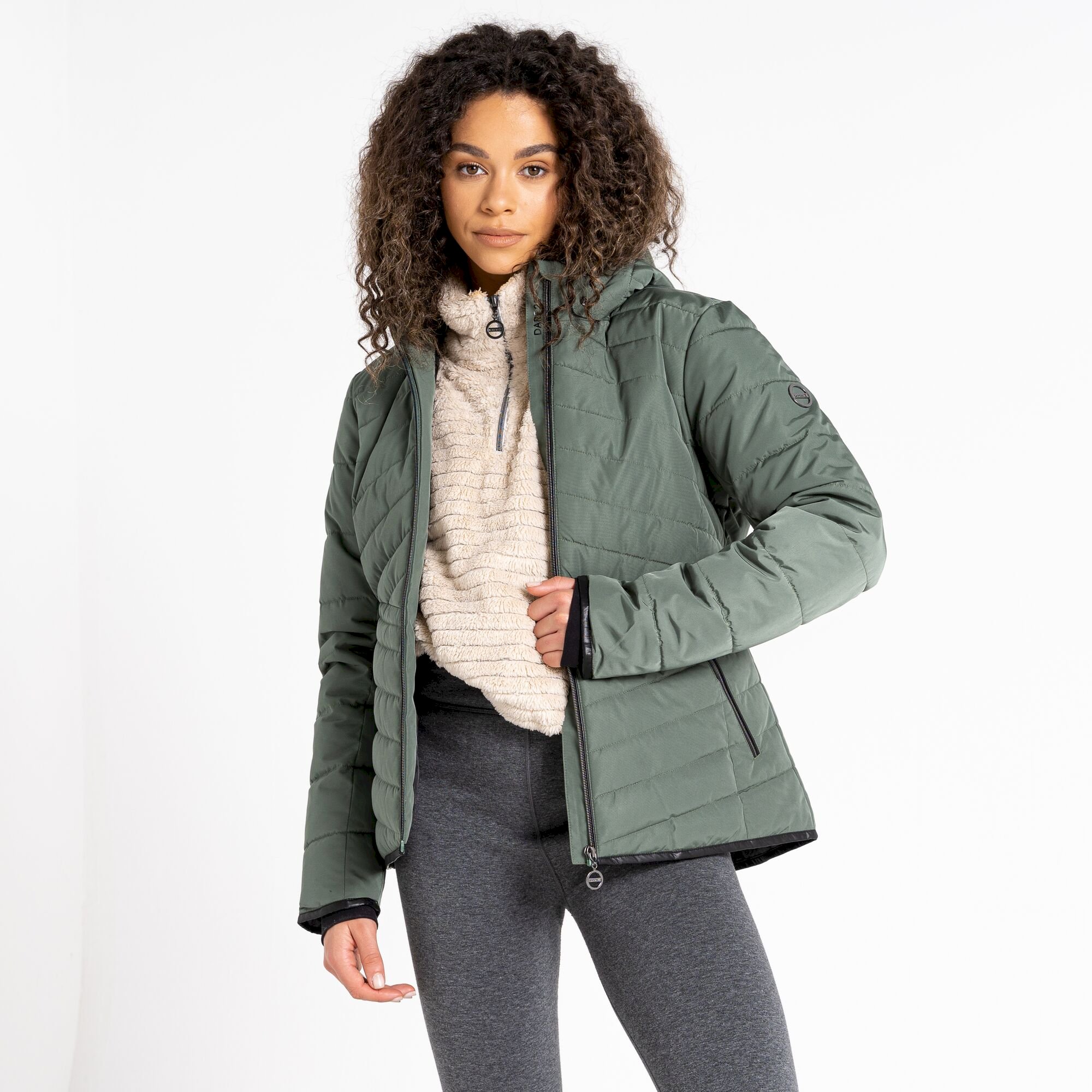 Dare 2b - Women's Striking Padded Jacket | Duck Green