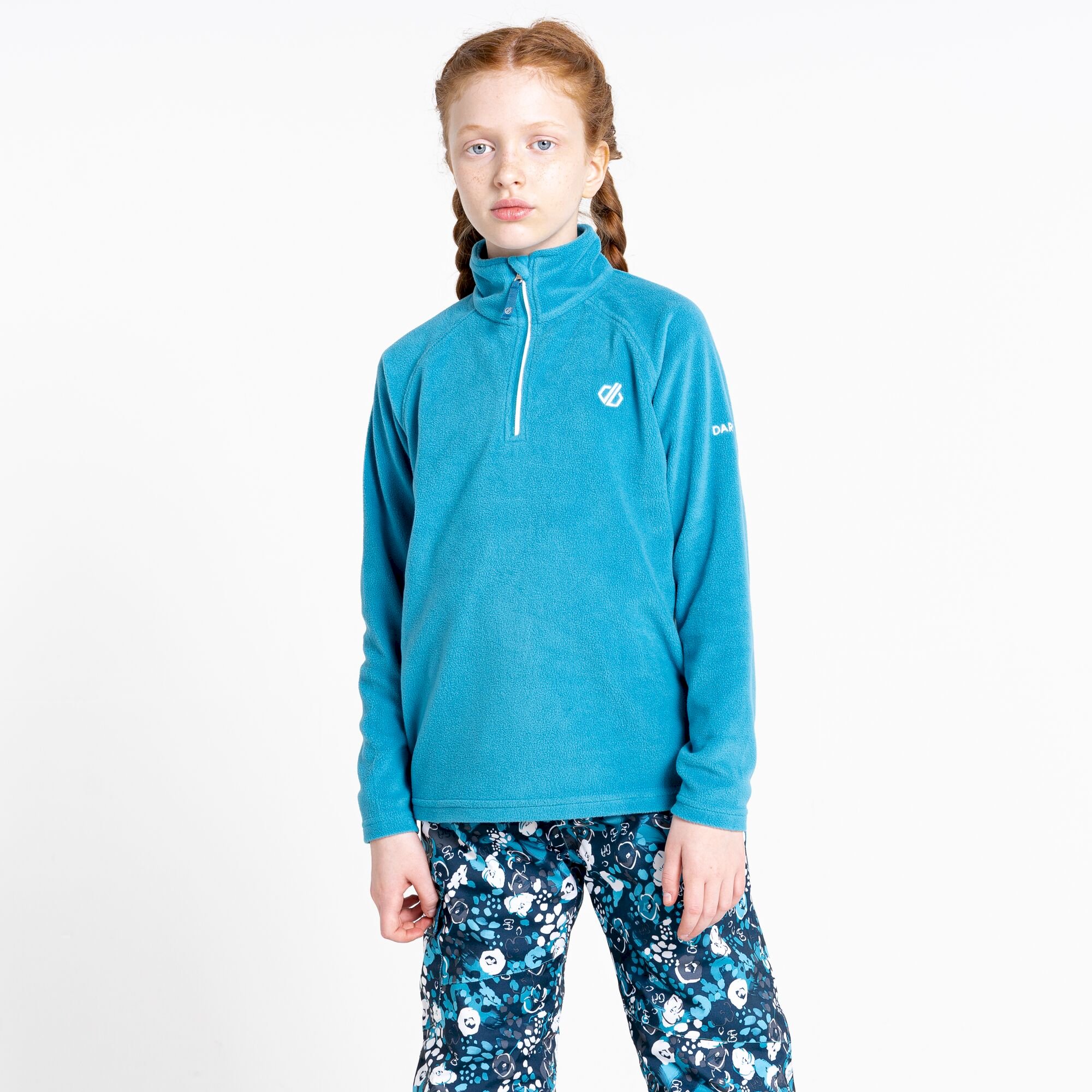 Dare 2b - Kids' Freehand Half Zip Lightweight Fleece | Fjord Blue