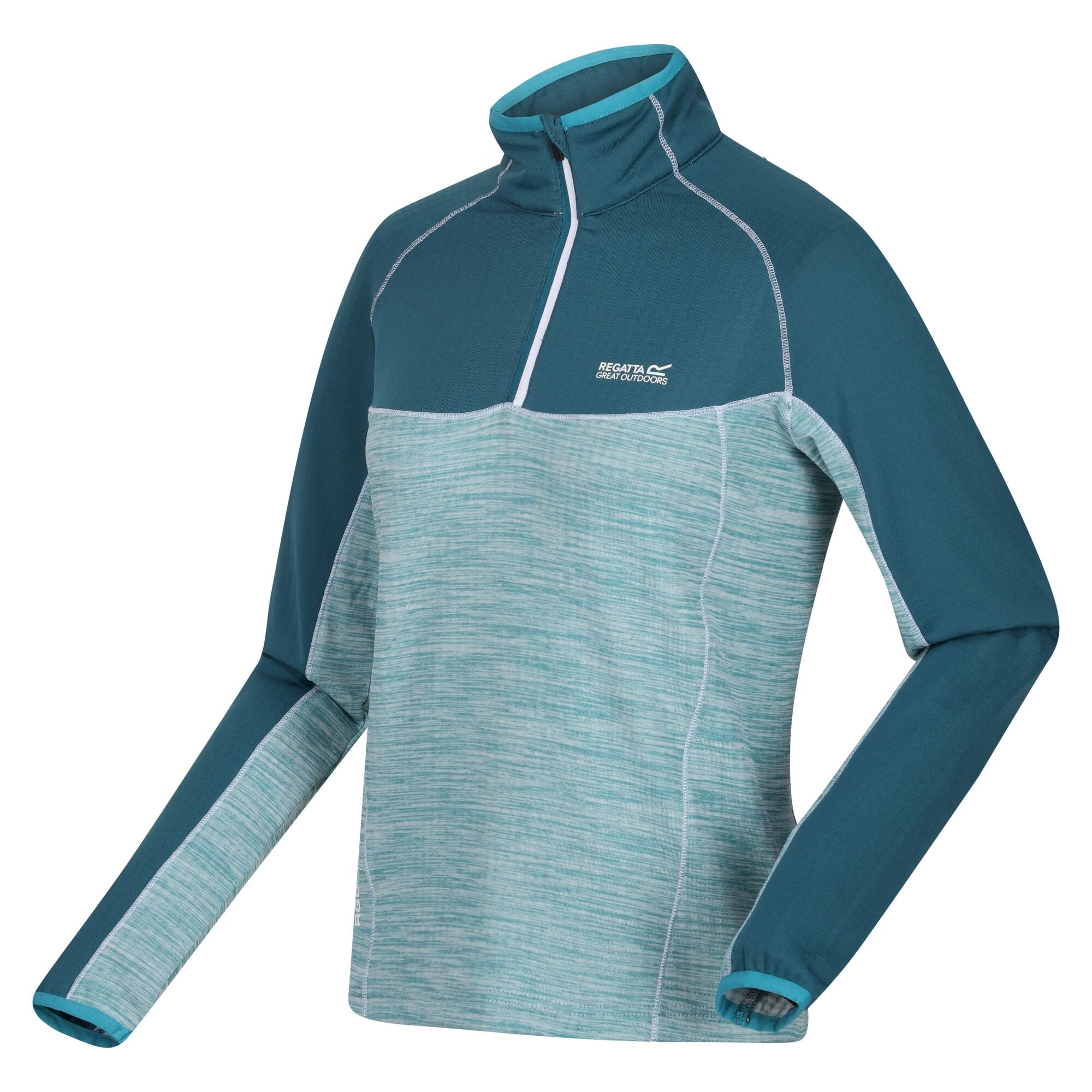 Women's Hepley Lightweight Half Zip Fleece | Dragonfly Pagoda Blue