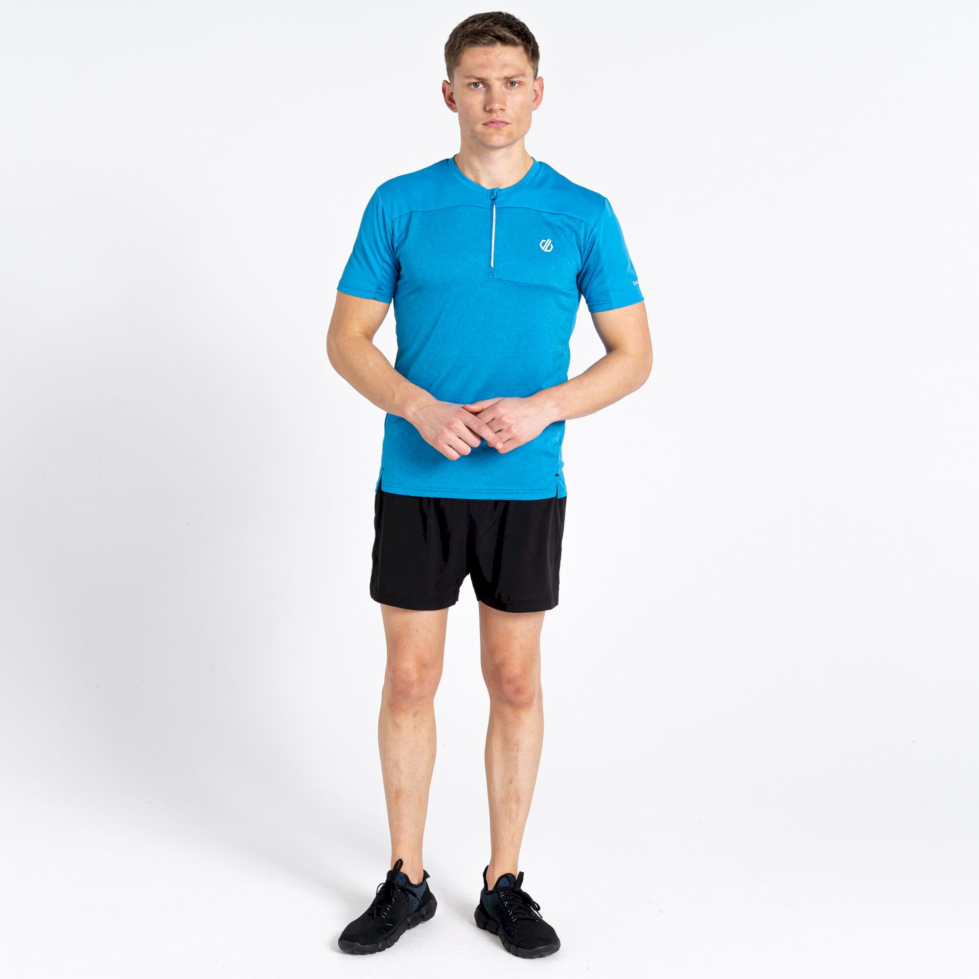 Dare 2b - Men's Aces III Recycled Zip Up Jersey | Teton Blue