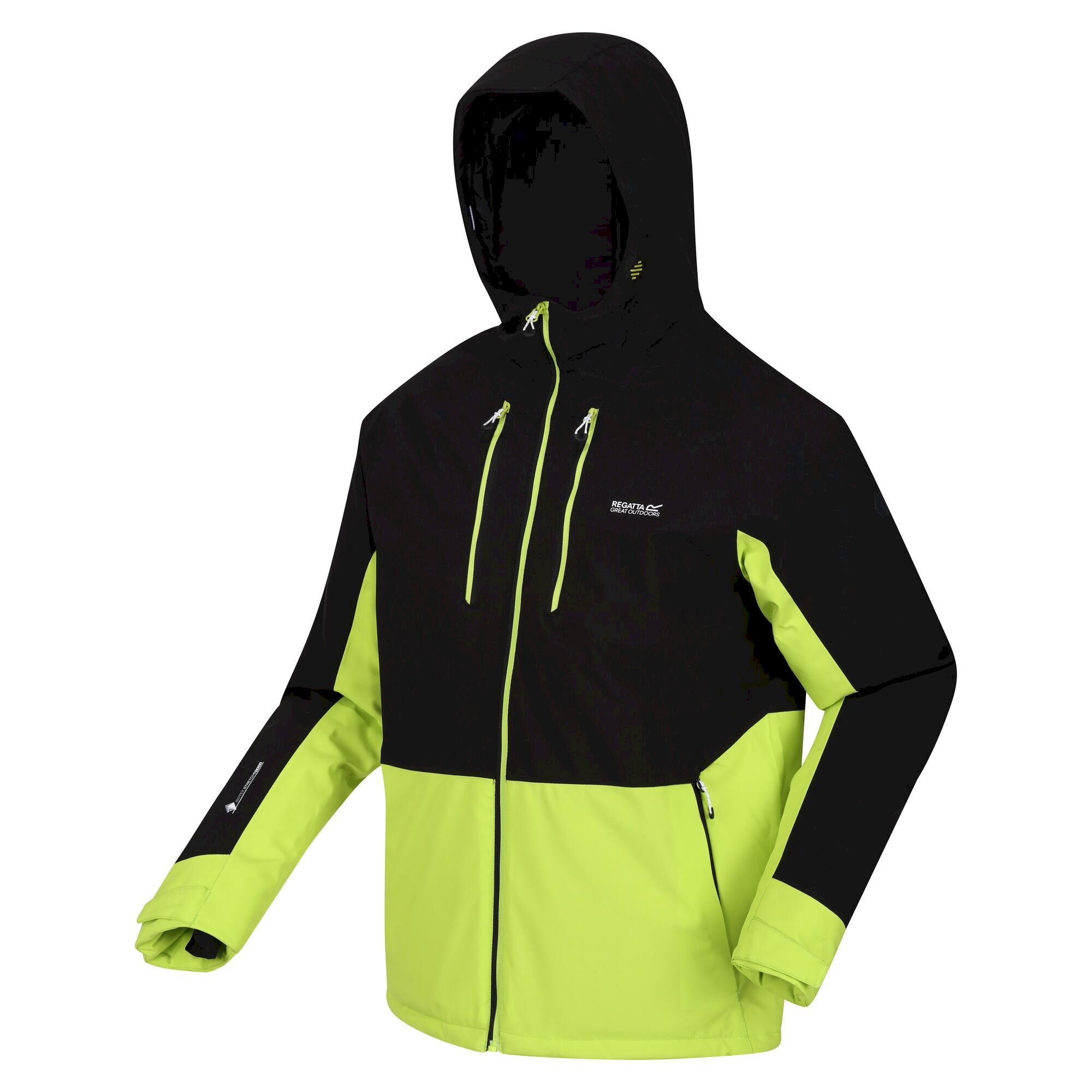 Men's Highton Stretch Padded Jacket III | Black Bright Kiwi