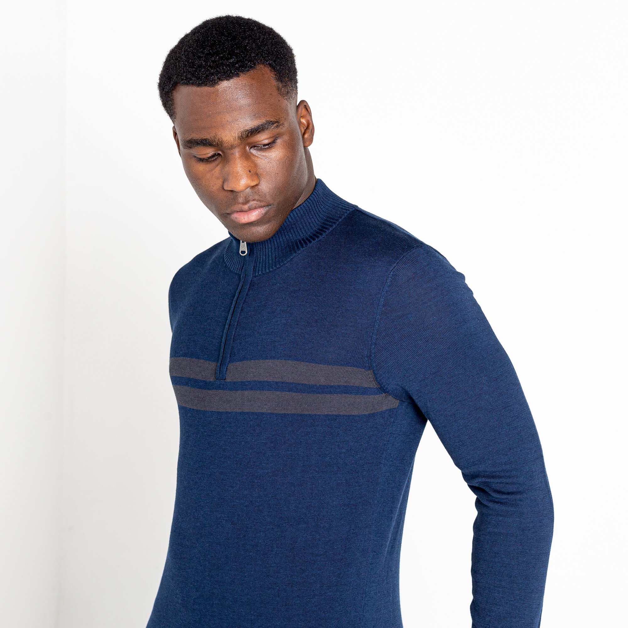 Dare 2b - Men's Unite Us Half Zip Knit Sweater | Nightfall Navy