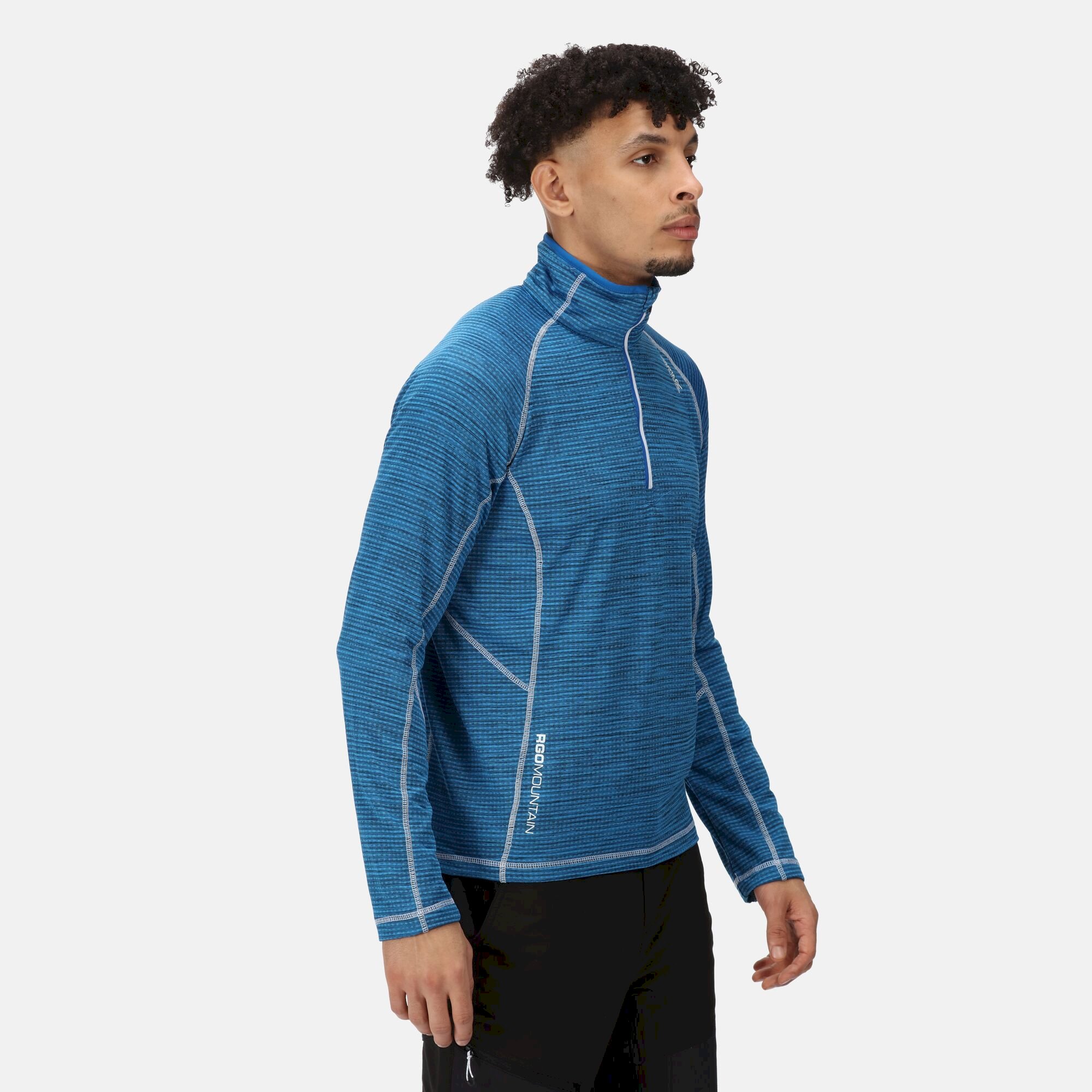 Men's Yonder Half Zip Top | Skydiver Blue