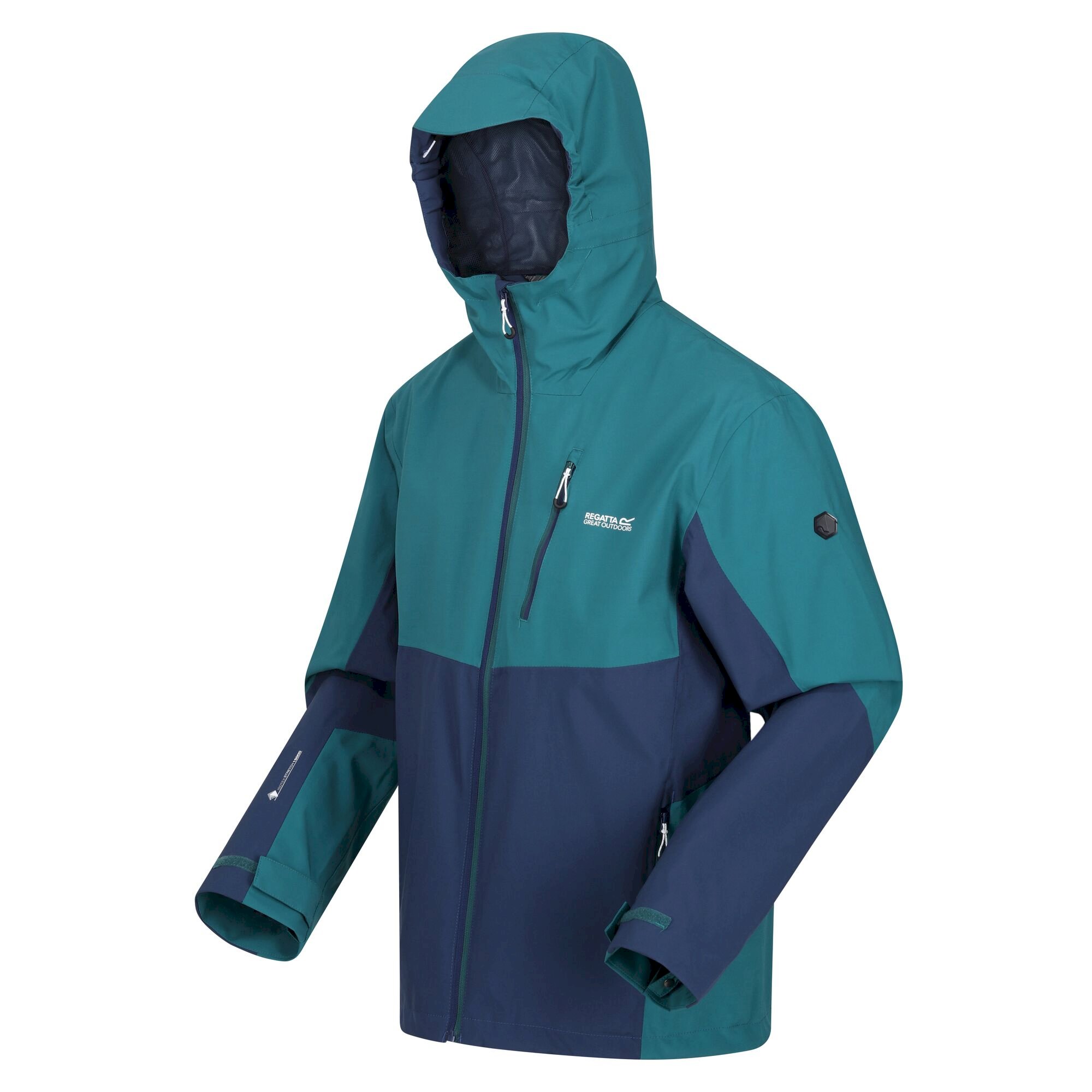Men's Wentwood VII Waterproof Jacket | Pacific Green Admiral Blue