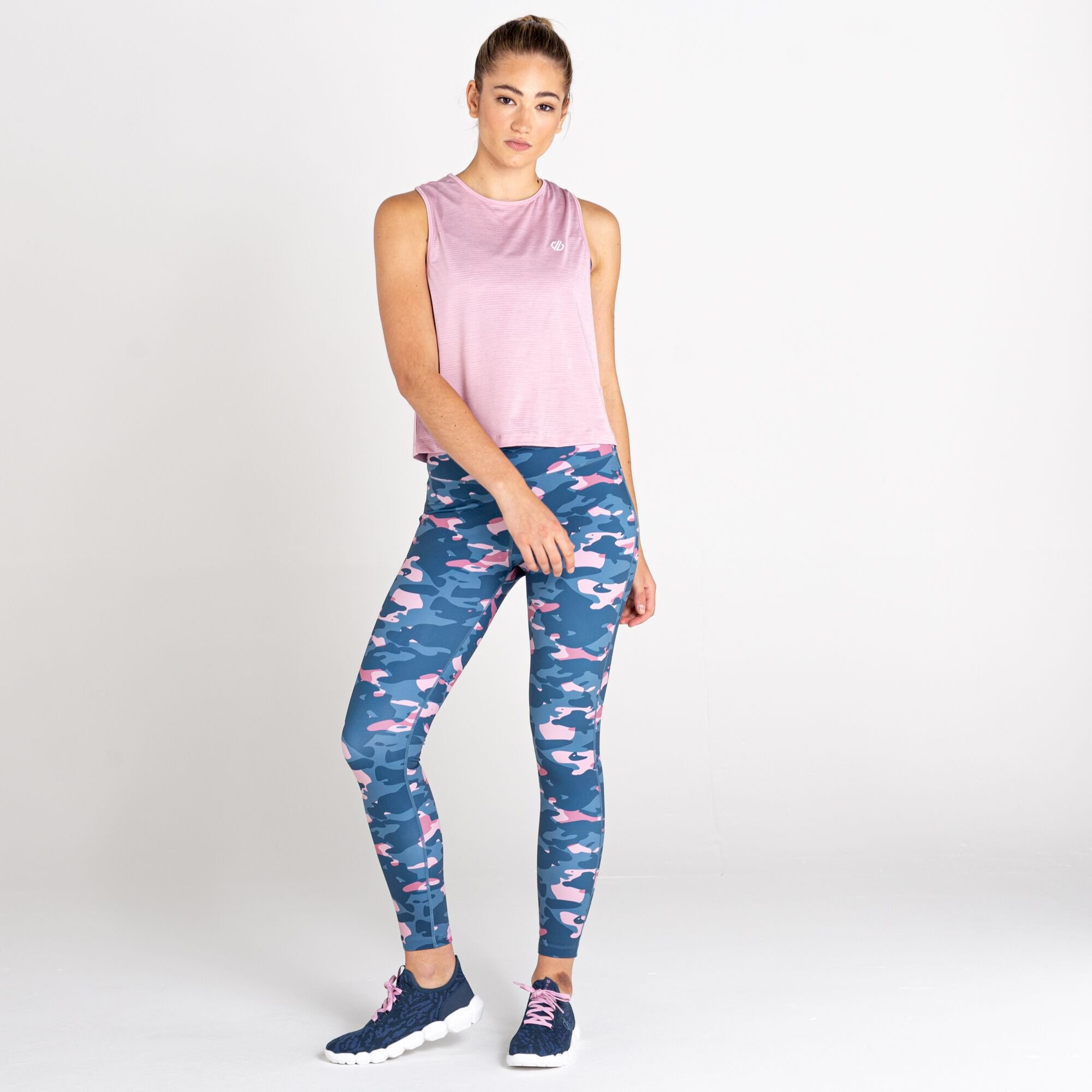 Dare 2b - Women's Meditate Cropped Top | Powder Pink