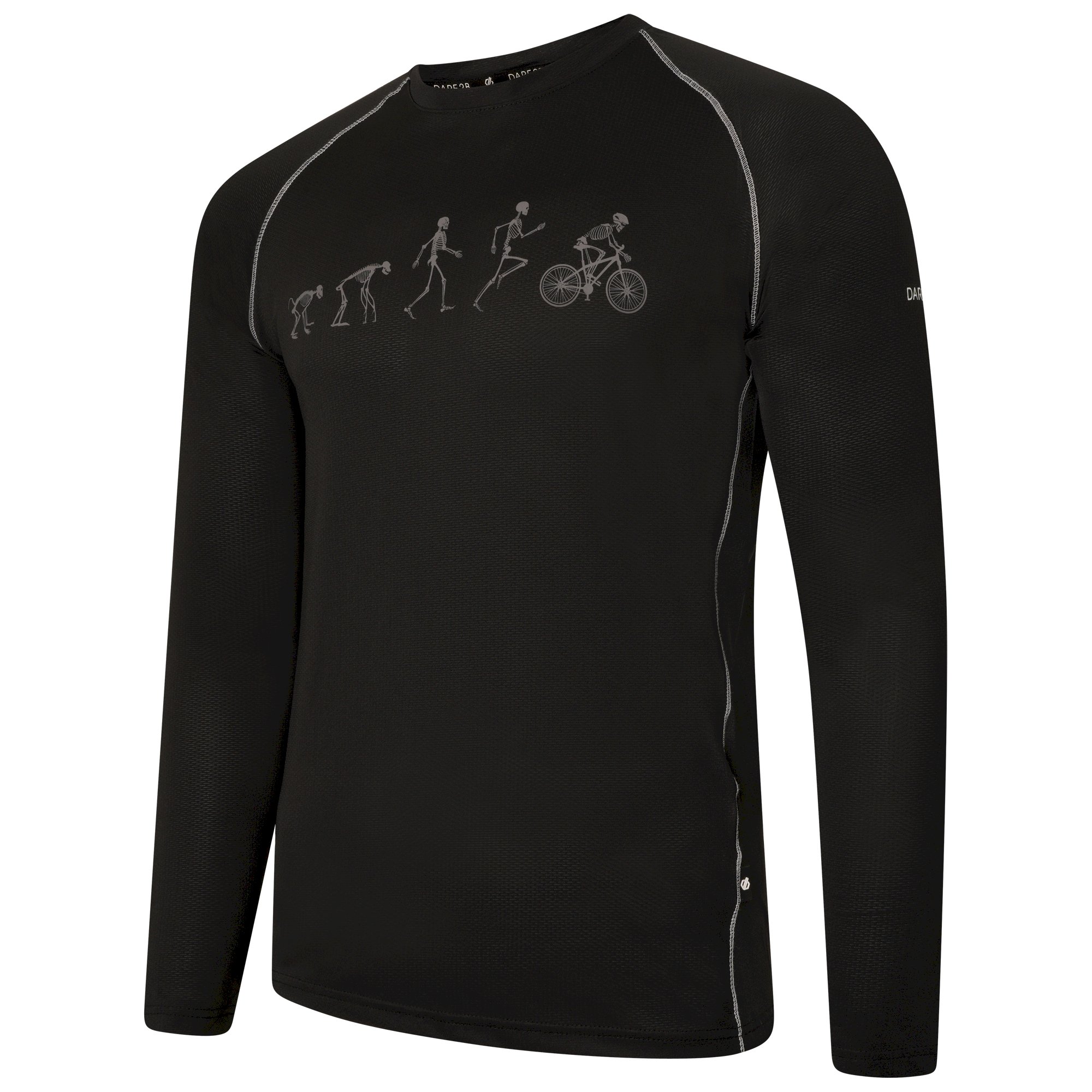 Dare 2b - Men's Righteous II Recycled Long Sleeved Tee | Black