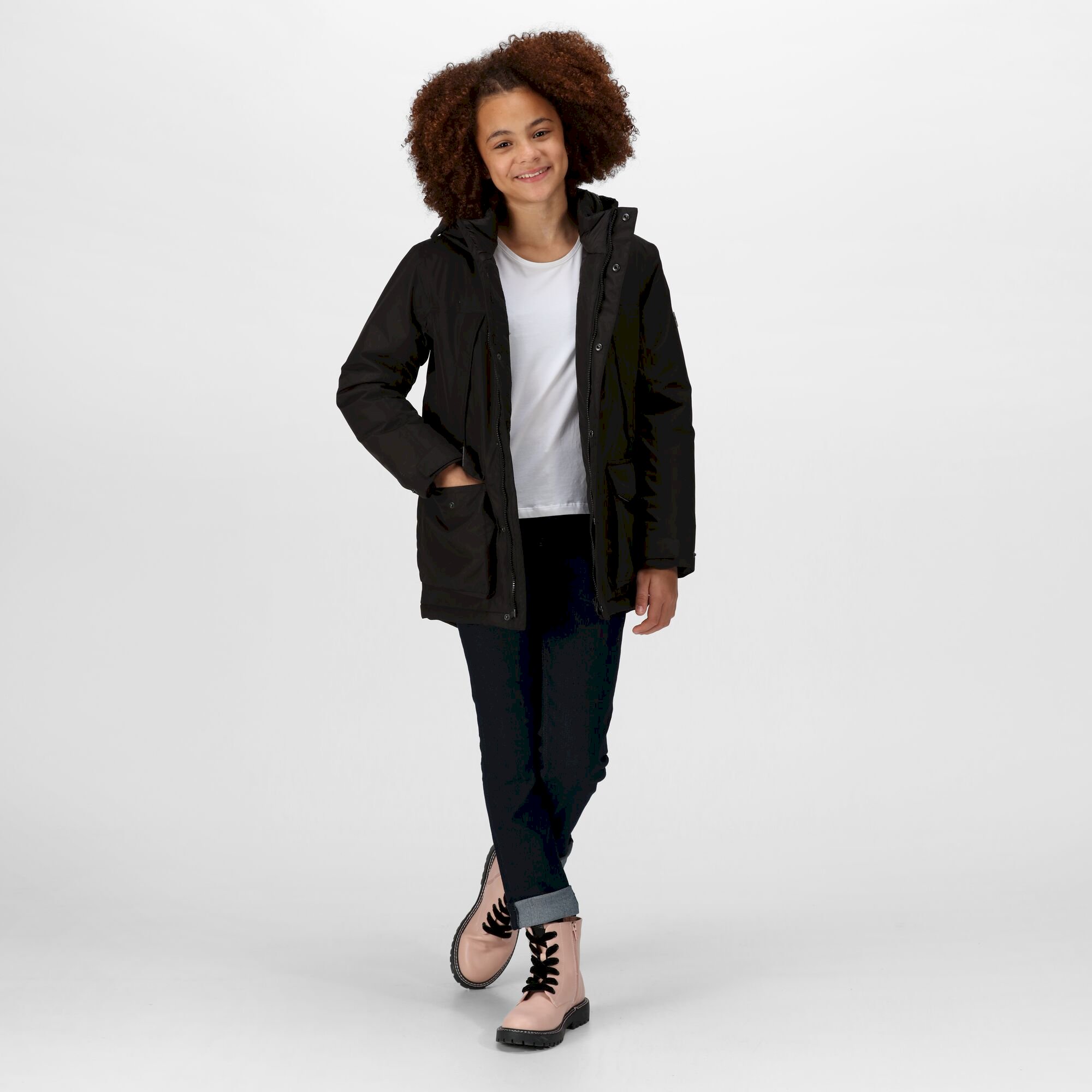 Kids' Paddrick Waterproof Parka Jacket | Black