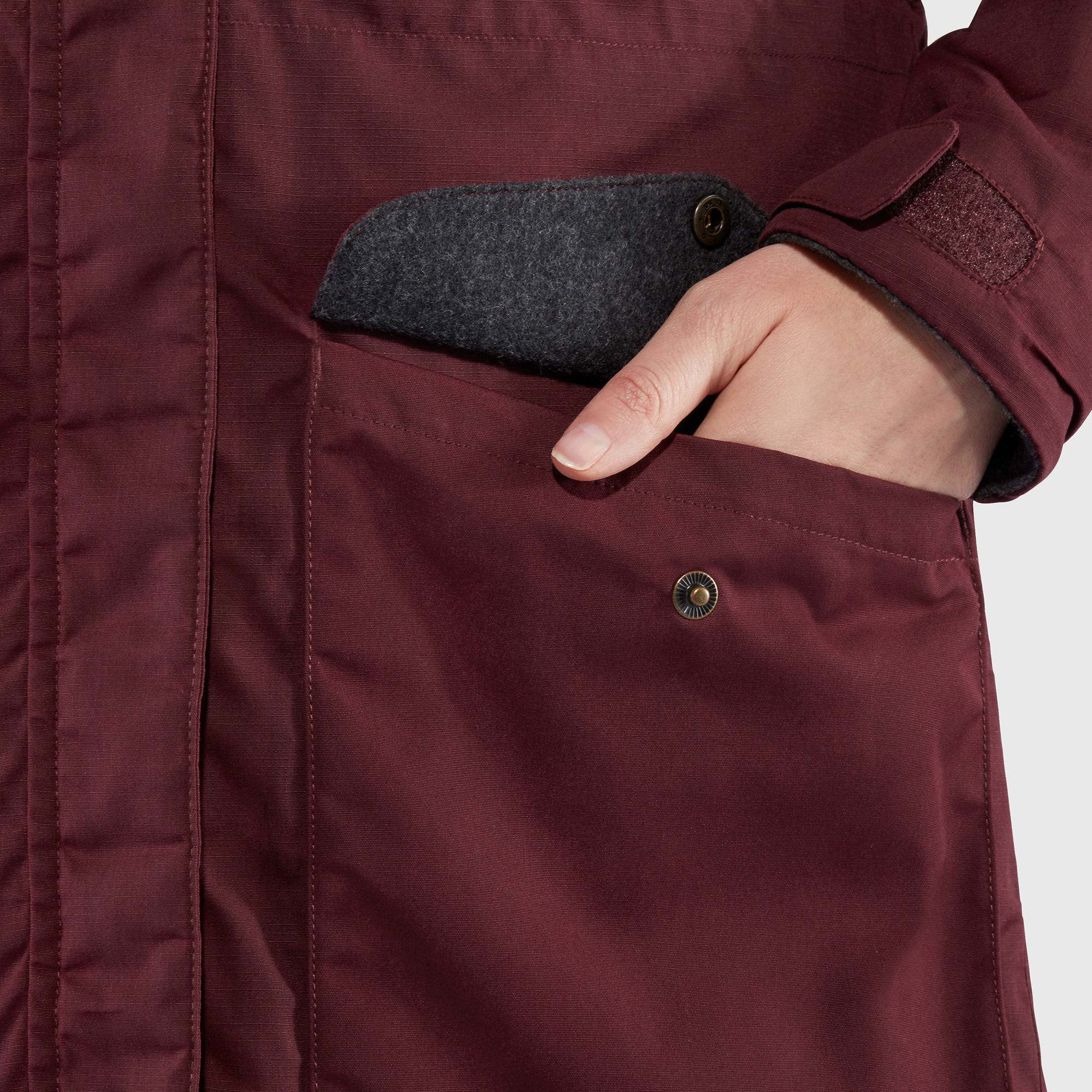 Singi Wool Padded Parka W