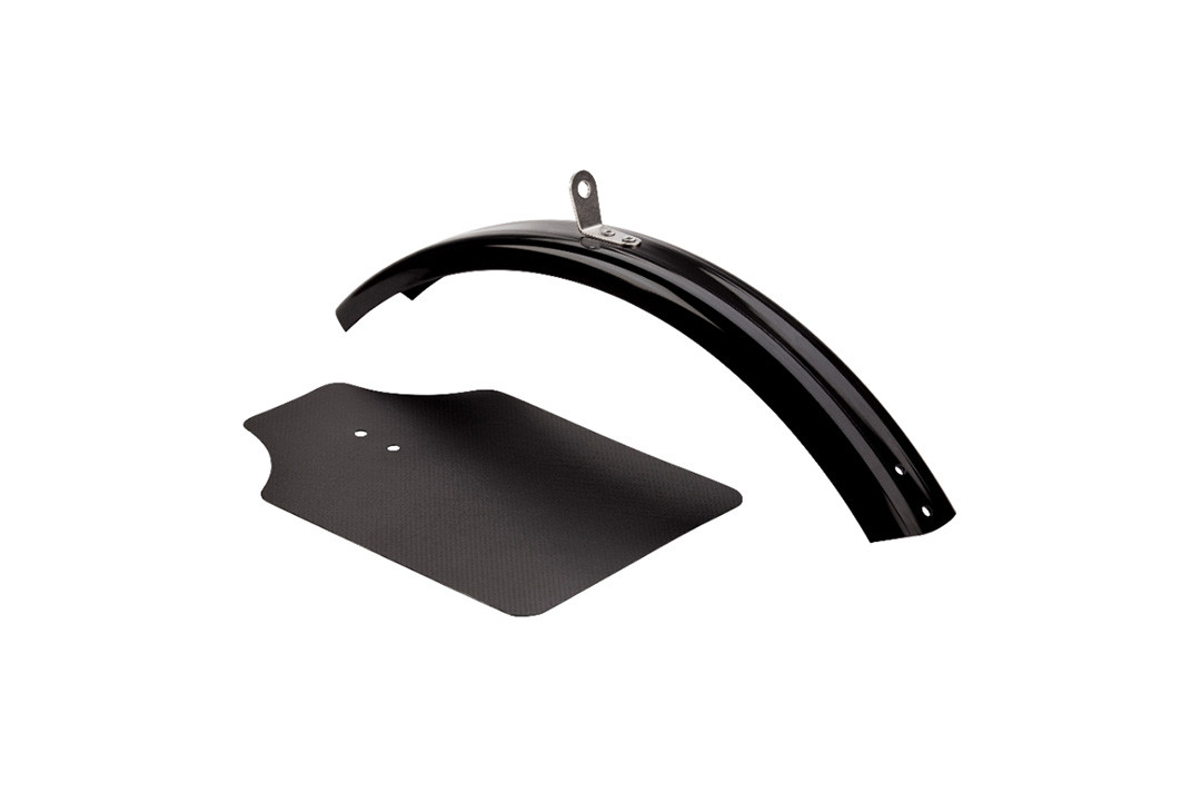 Front Mudguard Blade in Black