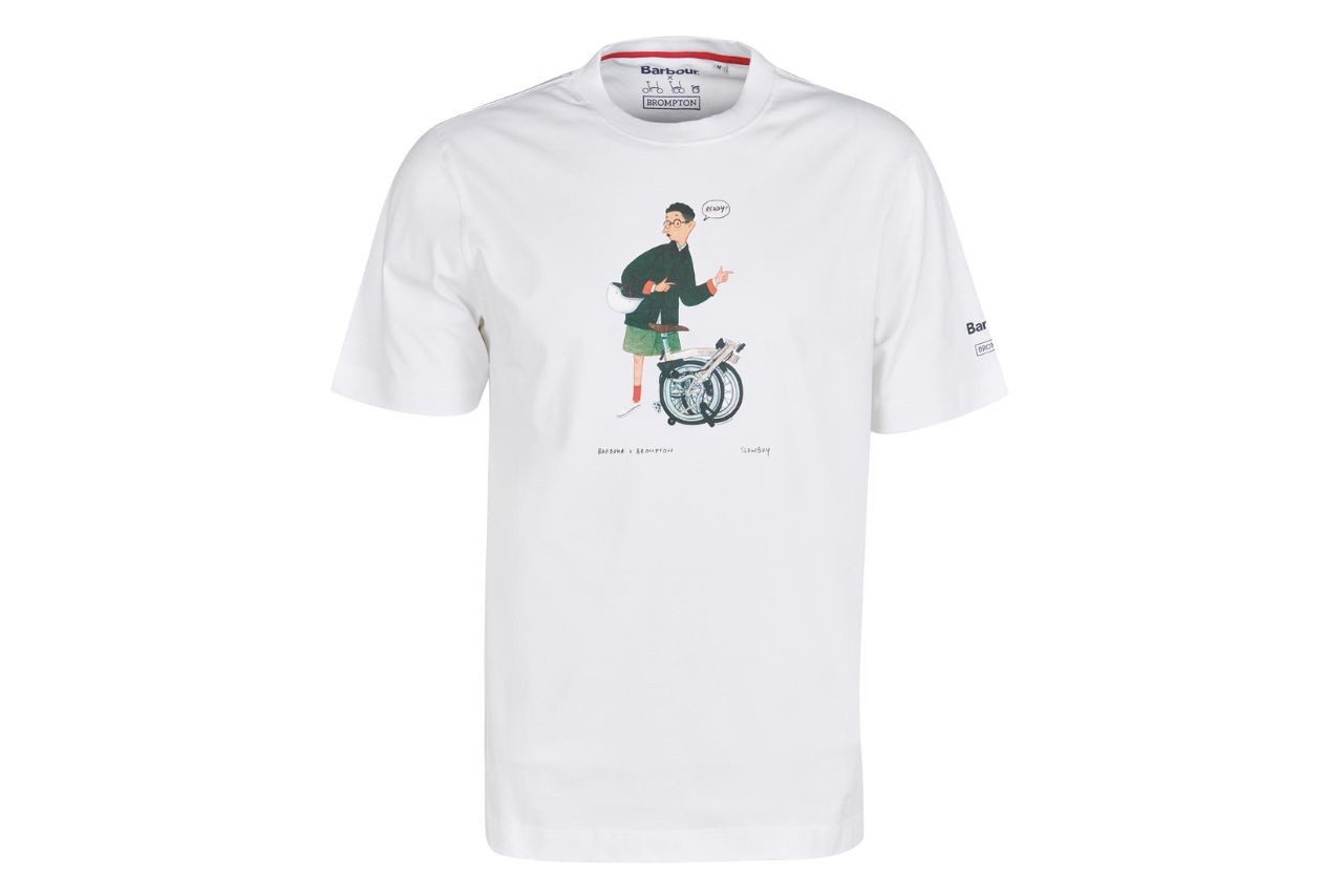 Barbour X Brompton Slowboy Ready T-Shirt