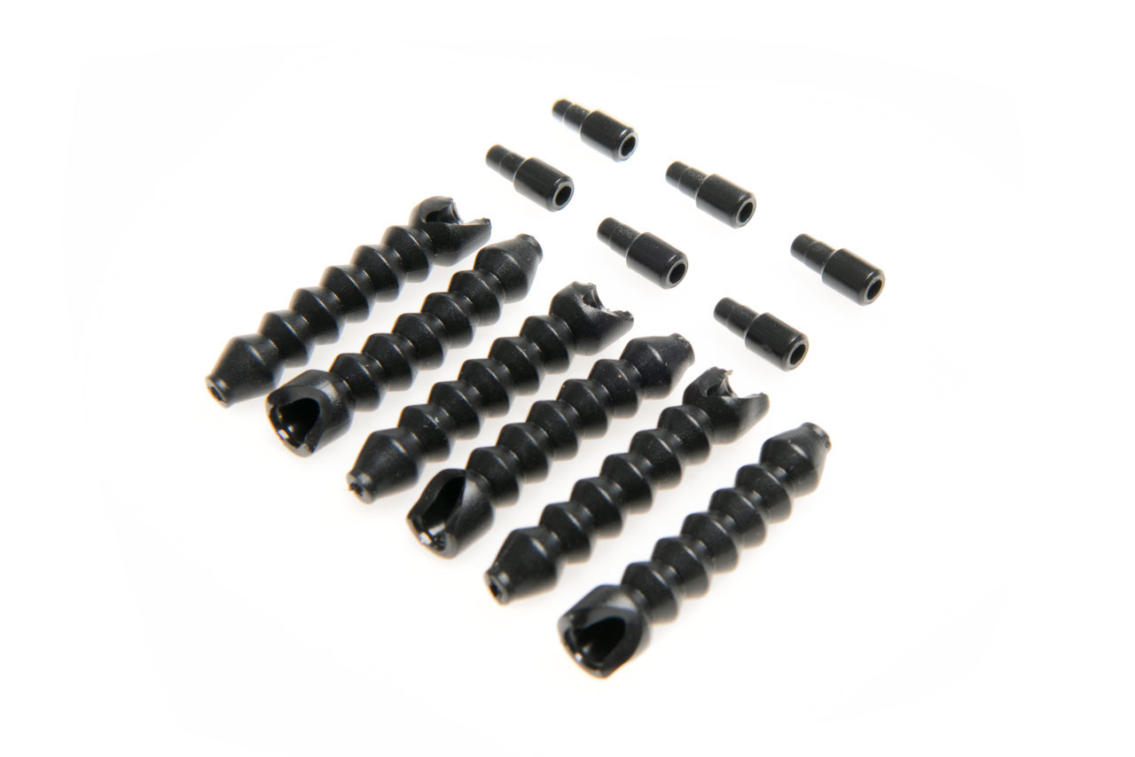 Brompton Brake Cable Gaiter with Adaptor - 3 Pieces