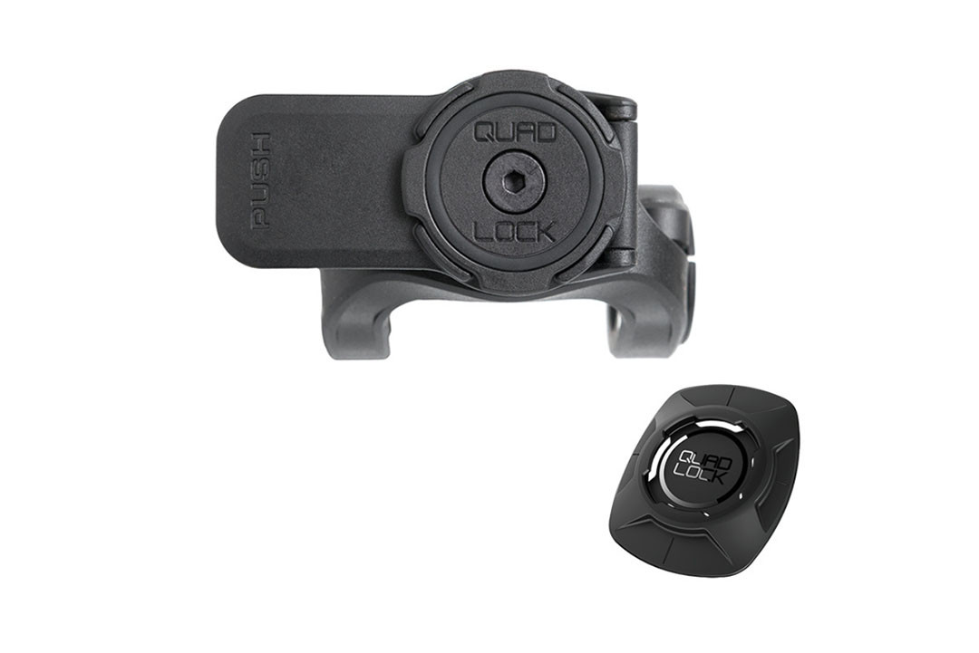 Quad Lock Phone Mount for A,C and P Line with Universal Adaptor