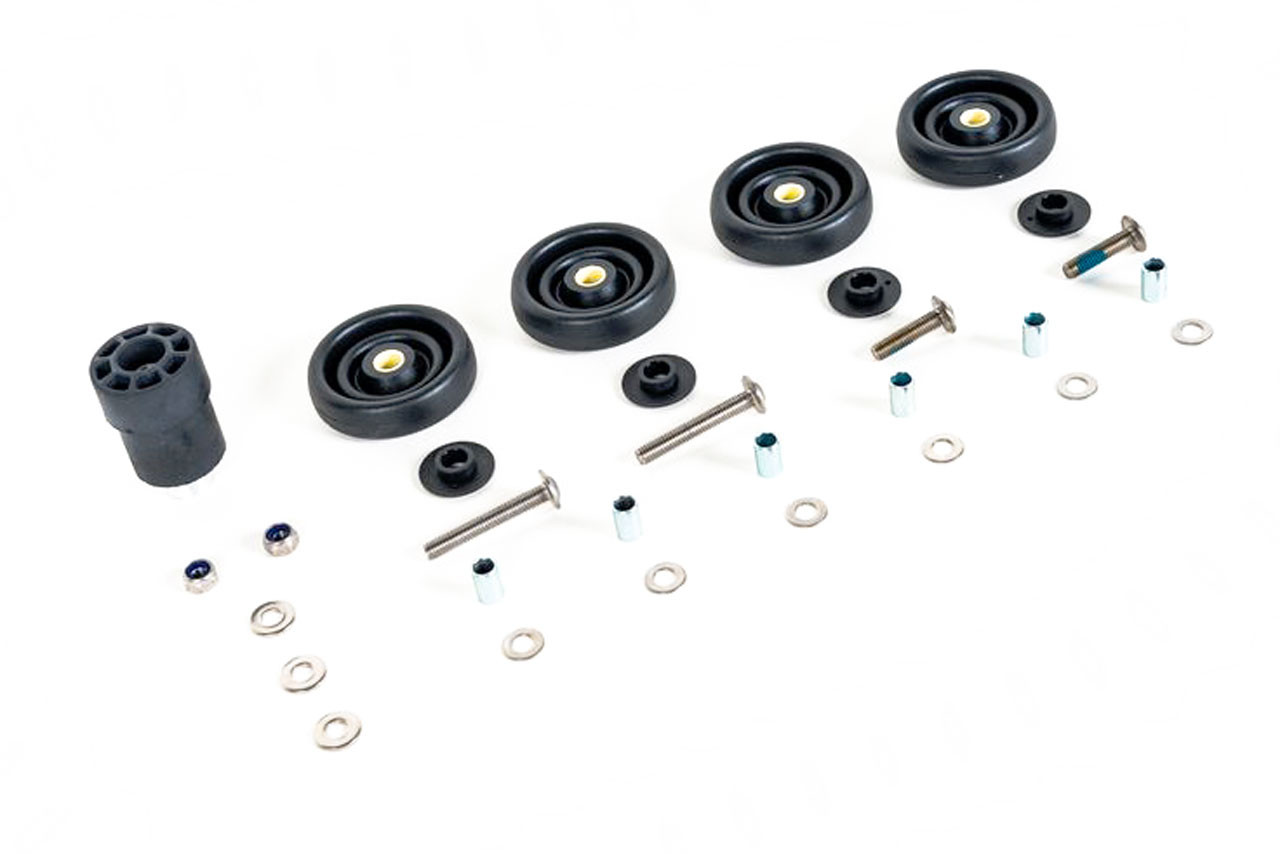 Brompton Rollers with fittings for Roller Rack Pair