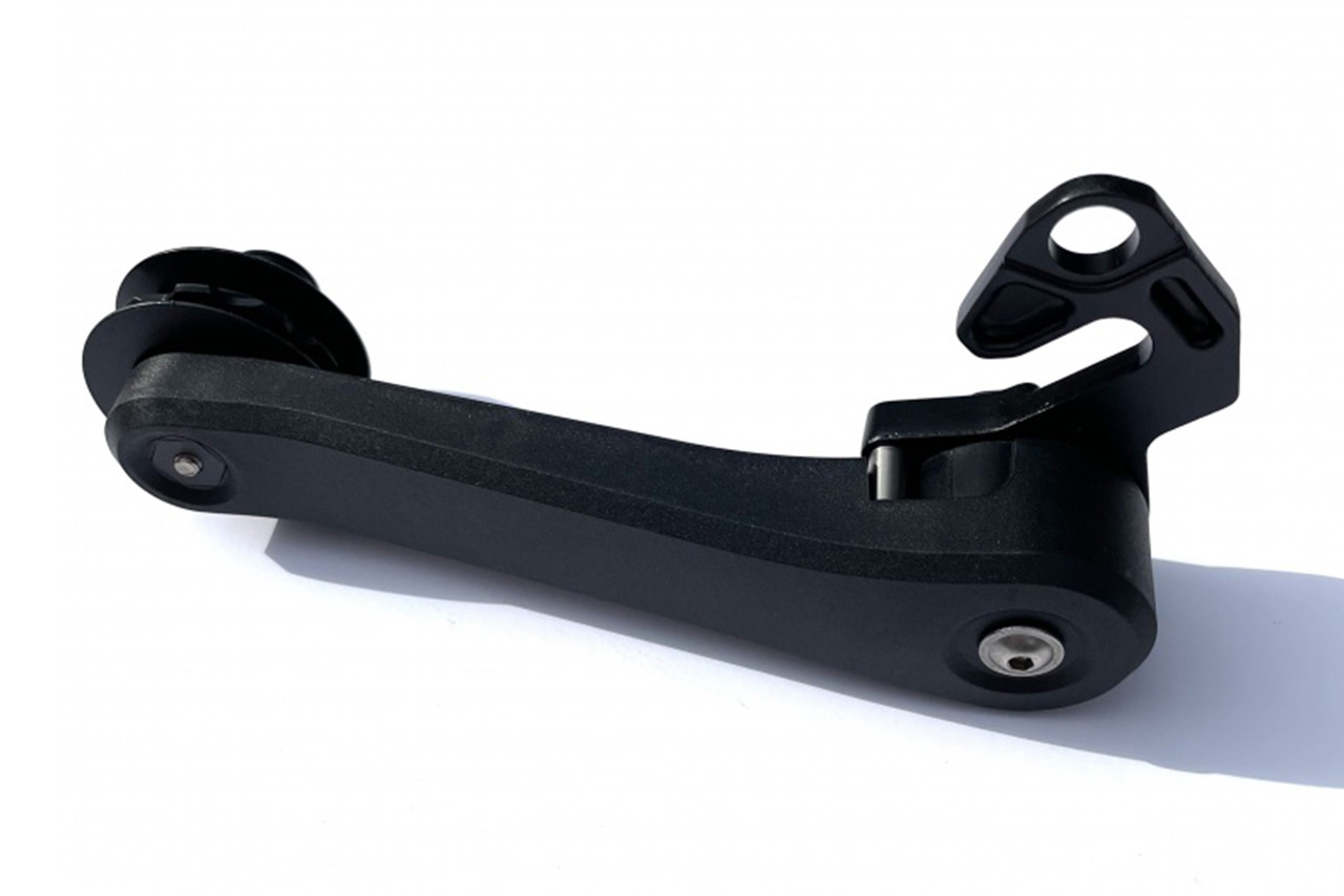 Derailleur Chain Tensioner with Square Spring