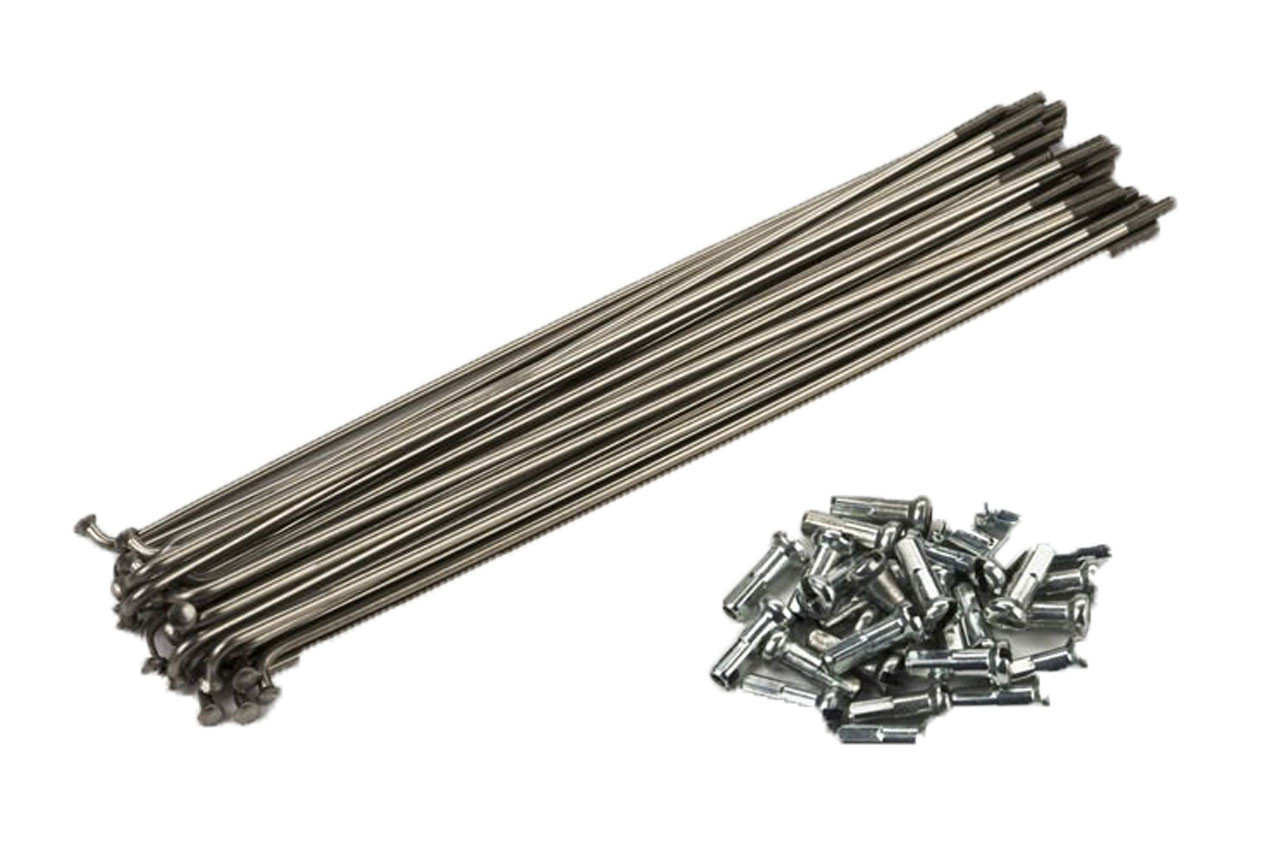 Spoke and Nipple Set 13G Sin Butt 146