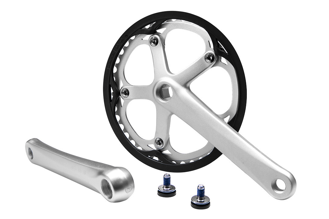Crankset 44T in Silver - Spider type