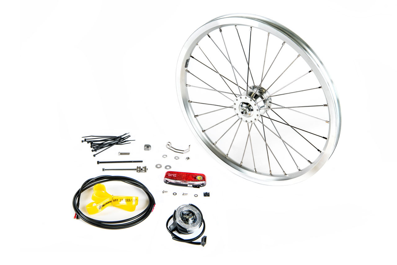 Hub Dynamo SV8 Kit in Silver
