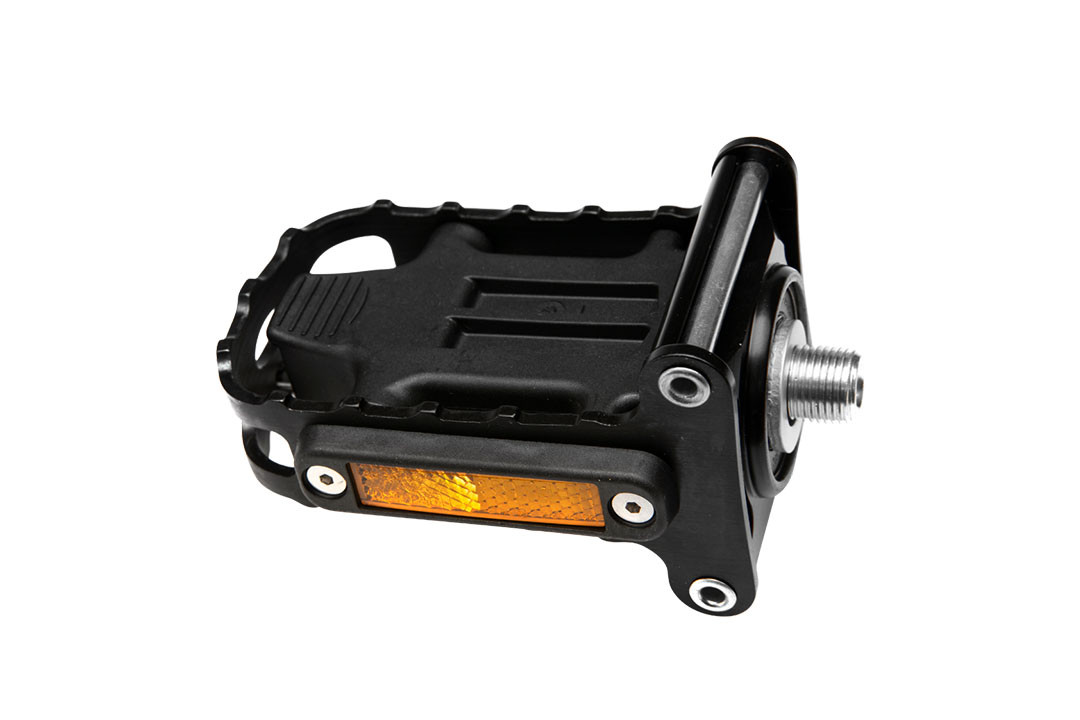 Left Folding Pedal in Black