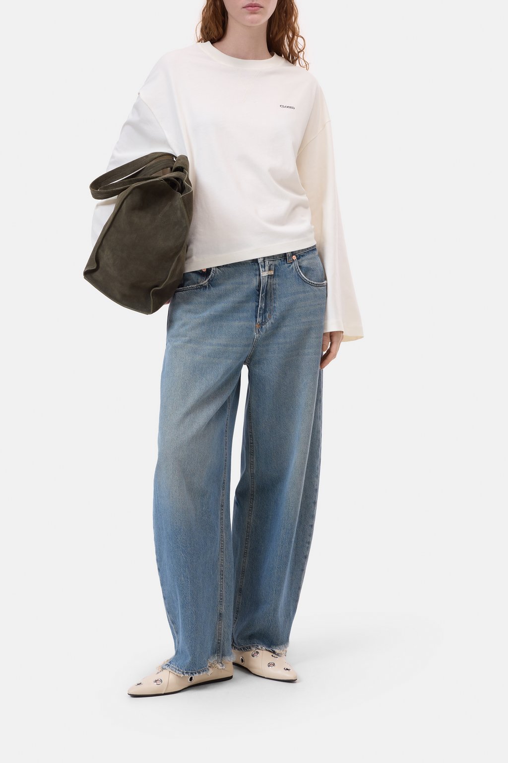 Langarm-Shirt aus Bio-Baumwolle