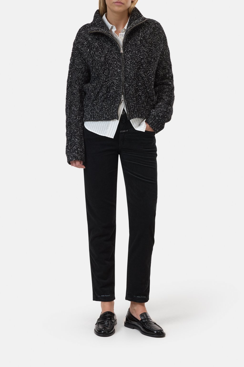 Relaxed Pants - Pedal Pusher aus Breitcord