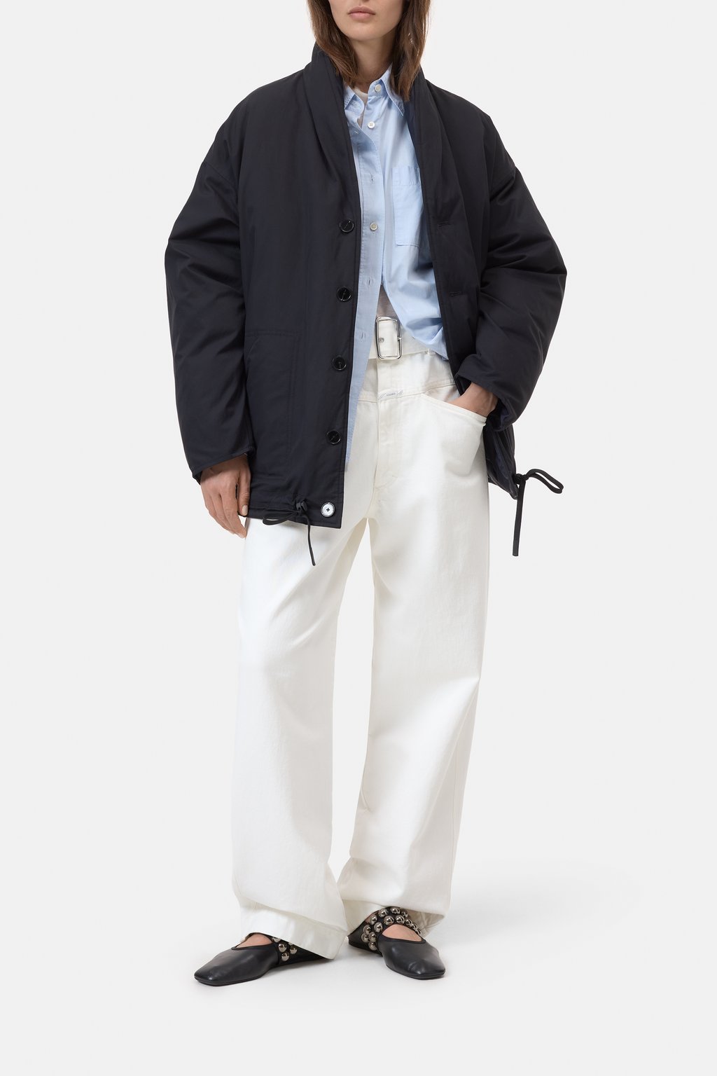 Wendejacke aus Baumwolle