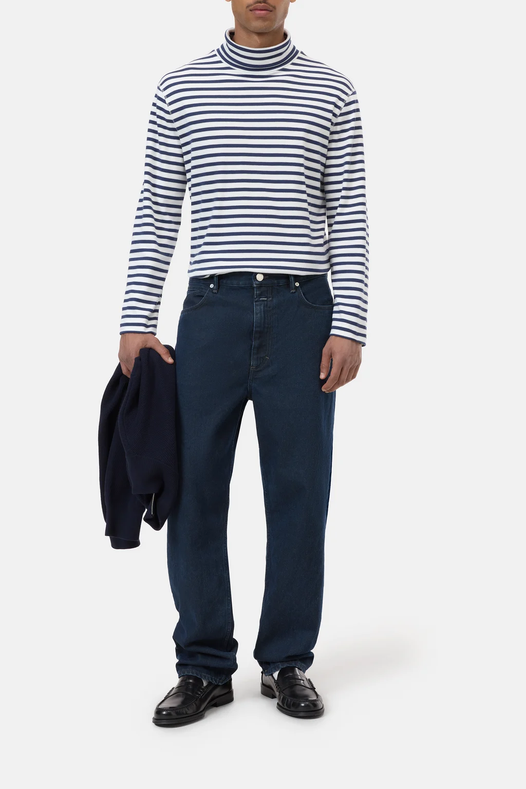 Rollkragen aus Baumwolle