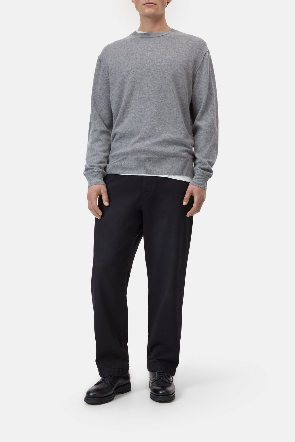 Crewneck aus reinem Cashmere