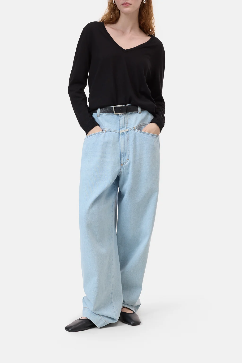 Pullover aus Woll-Seiden-Mix