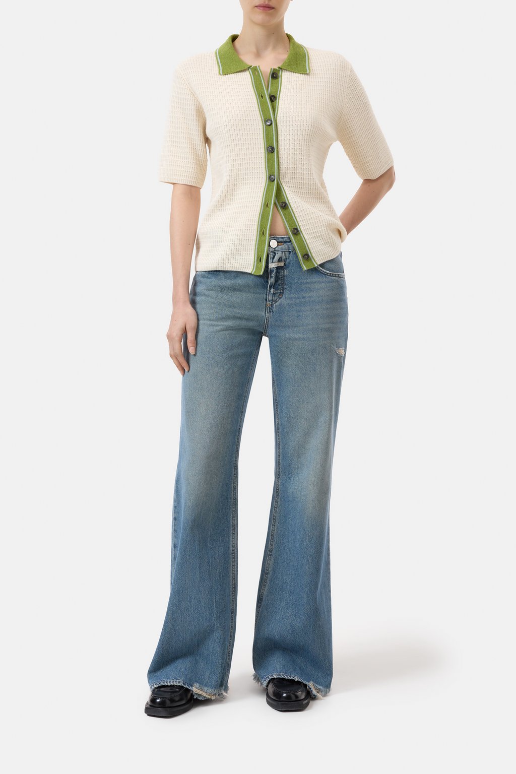 Cardigan aus Woll-Mix