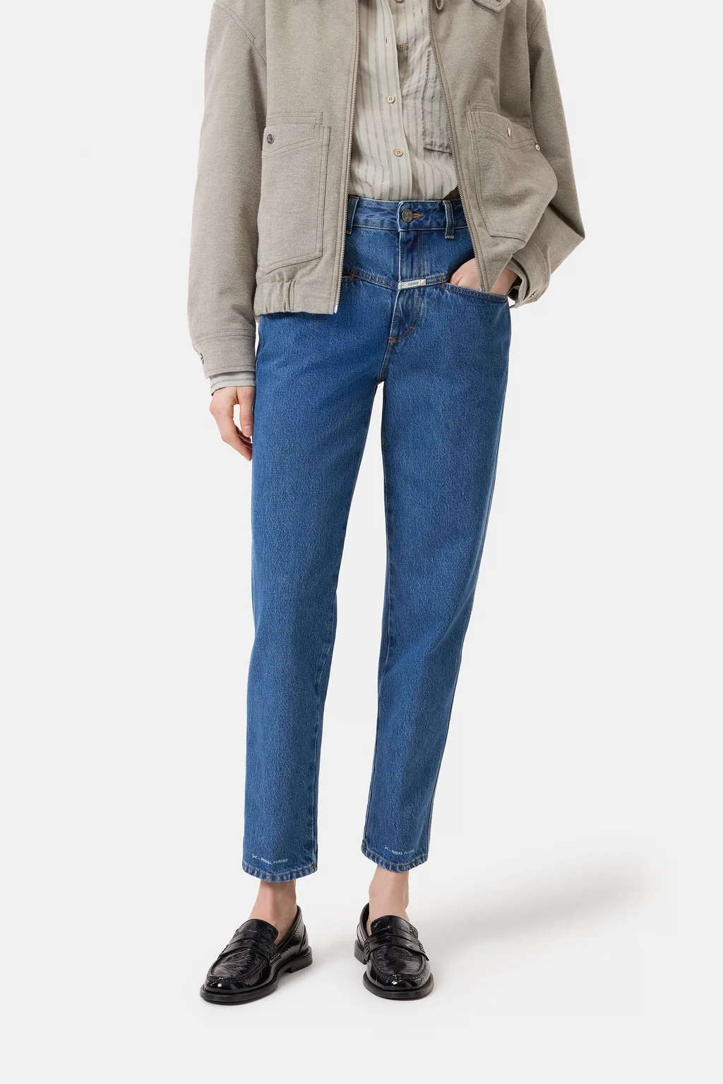 Relaxed Jeans - Pedal Pusher