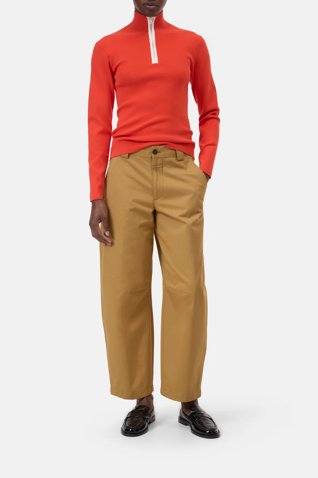 Pullover mit Rei&szlig;verschluss