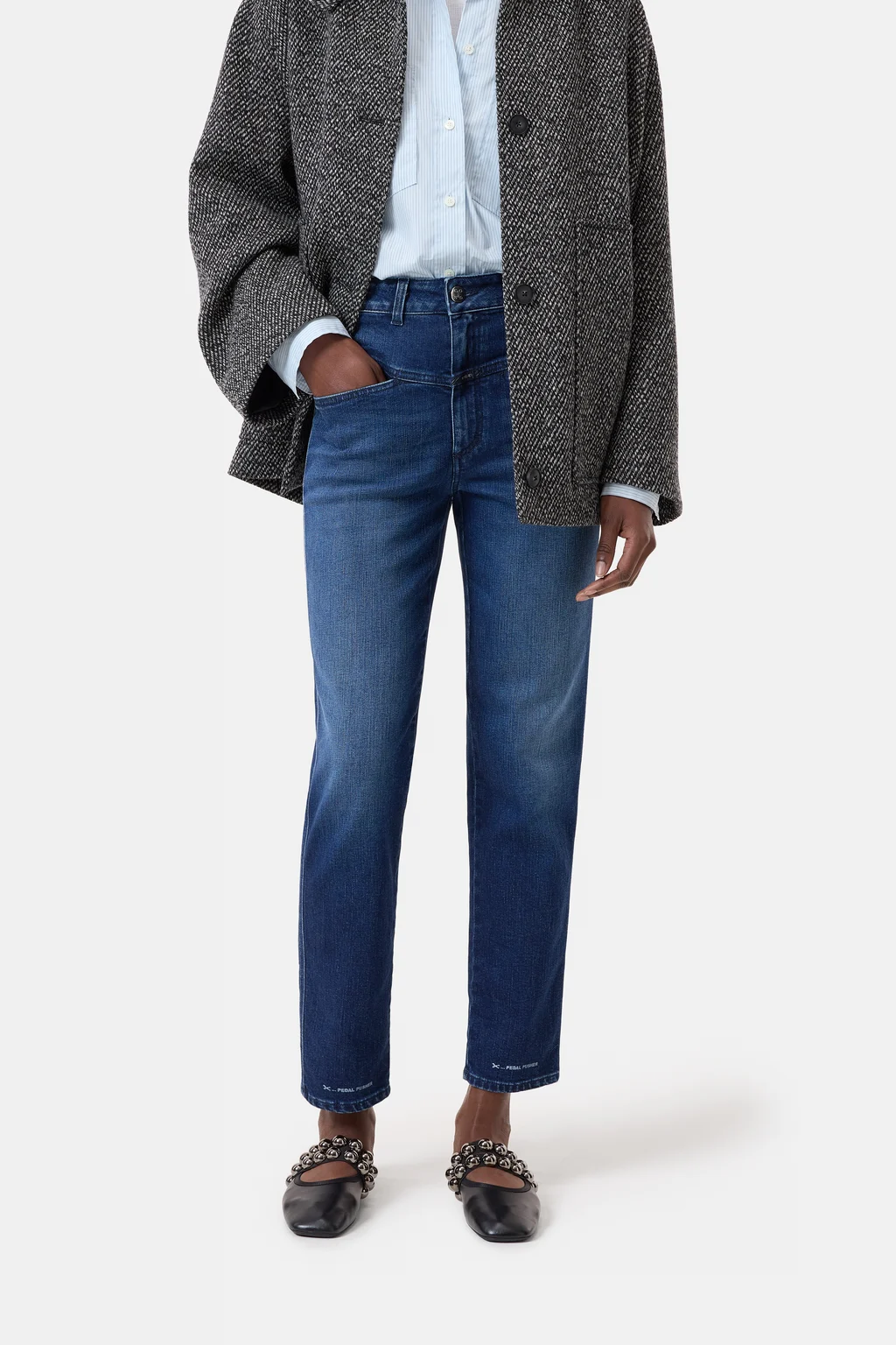 Relaxed Jeans - Pedal Pusher