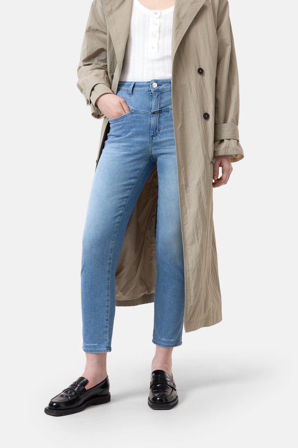 Relaxed Jeans - Pedal Pusher