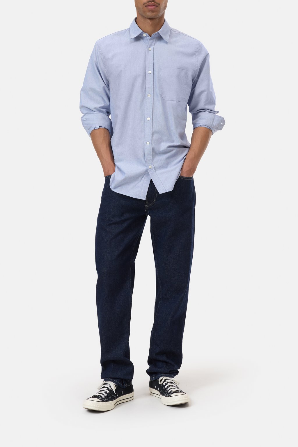 Oxford-Hemd aus Bio-Baumwolle