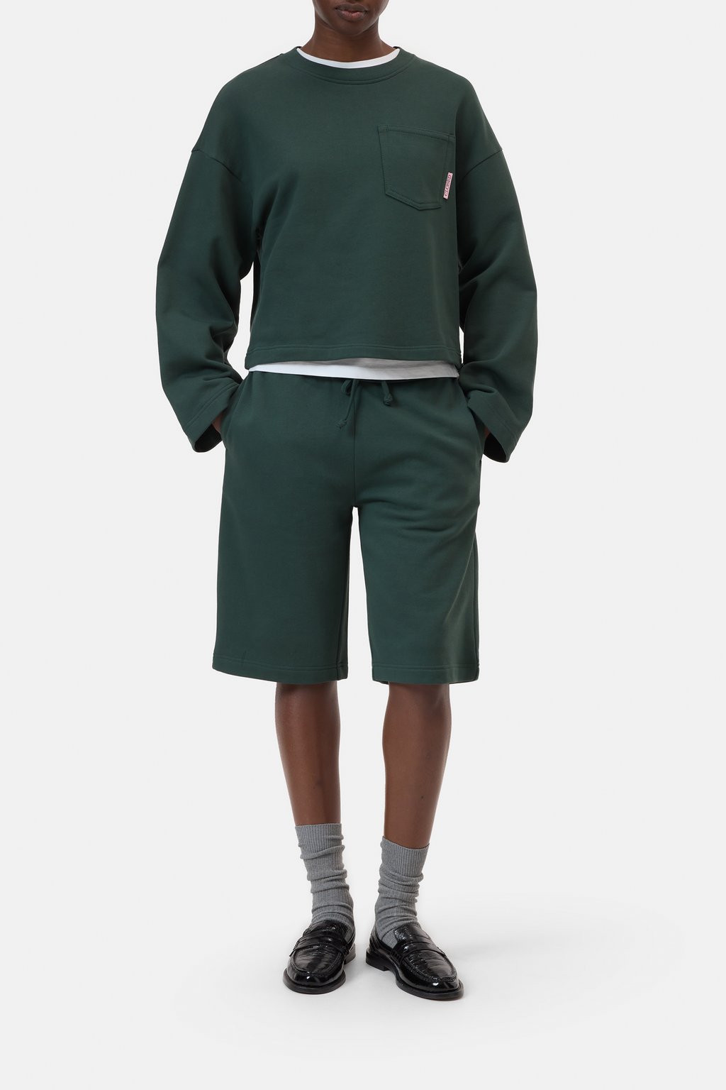 Crewneck-Sweatshirt aus Bio-Baumwolle