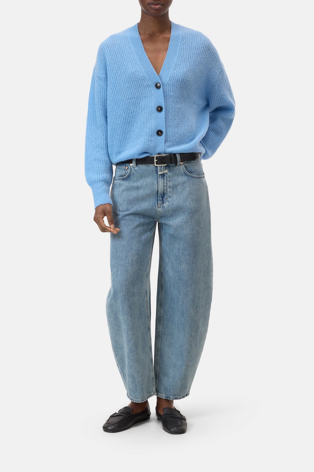 Cardigan aus Alpaka-Woll-Mix-Garn