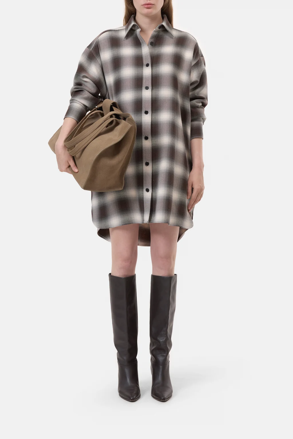 Hemdkleid aus Baumwolle