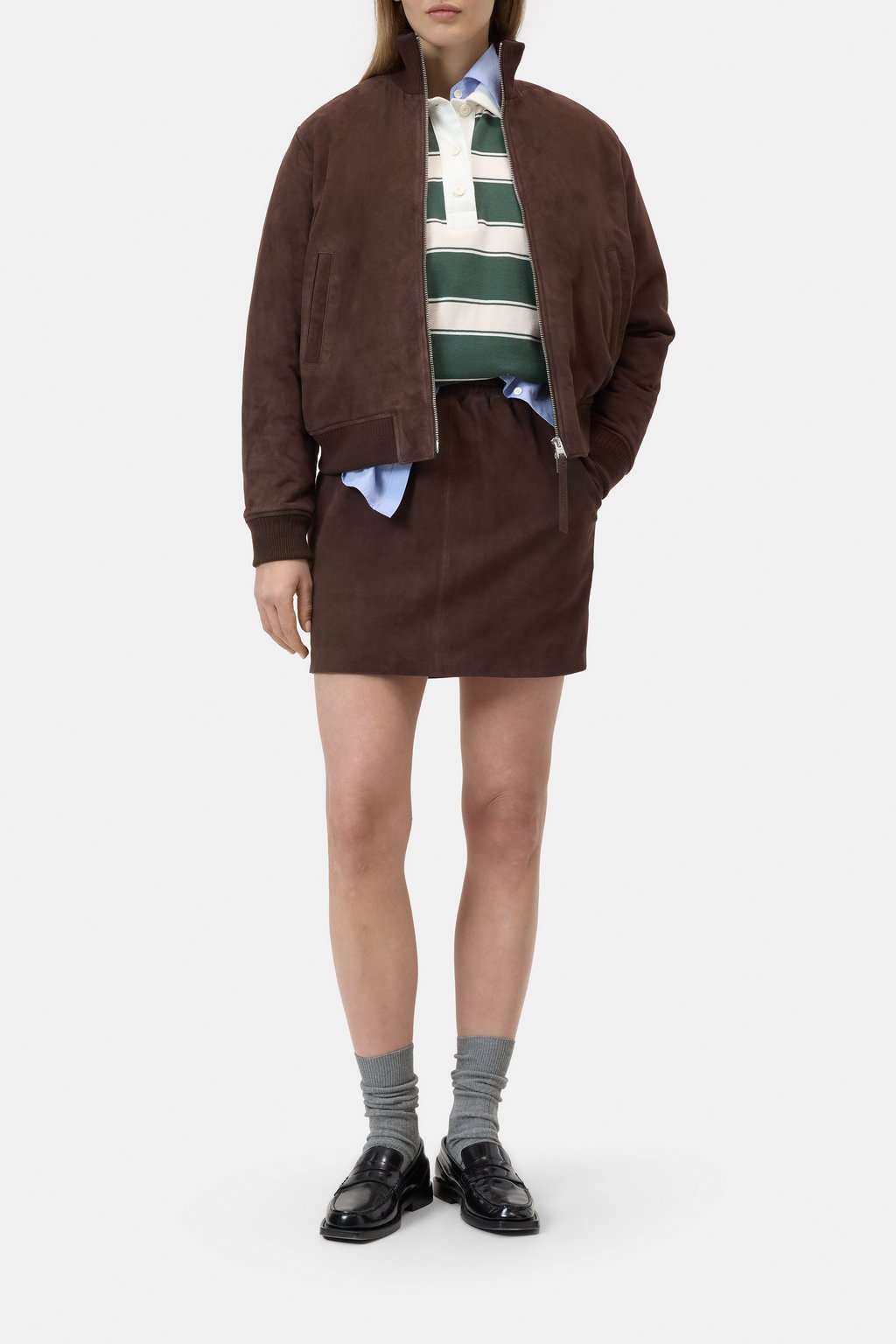 Mini-Rock aus Ziegenleder