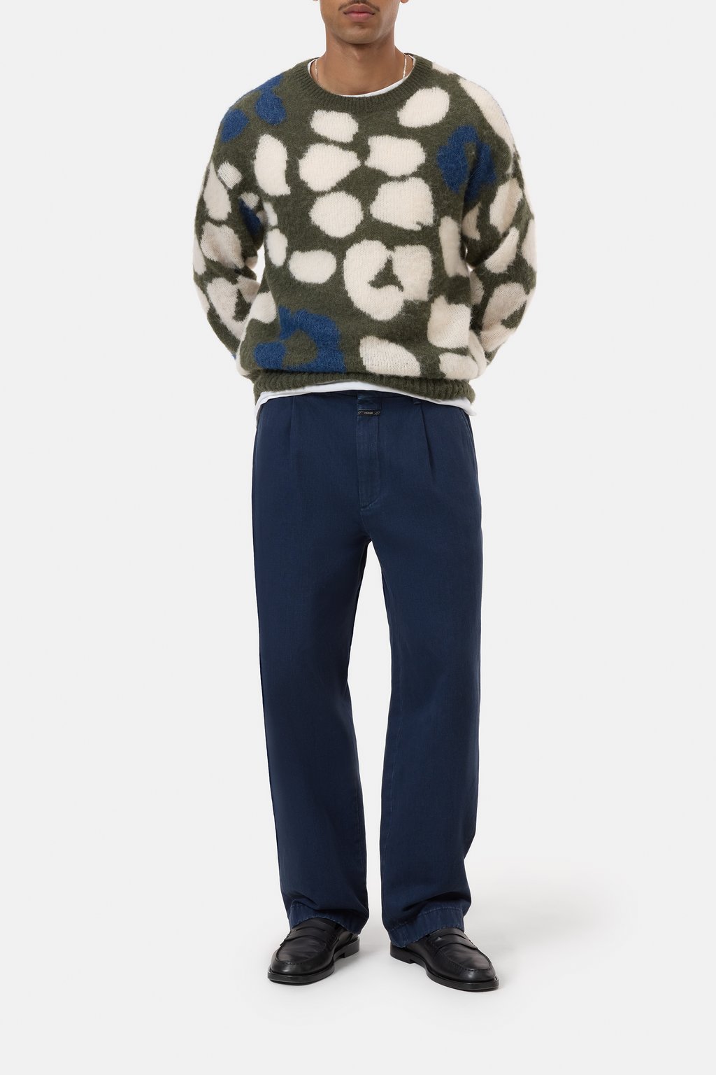 Intarsia Strickpullover