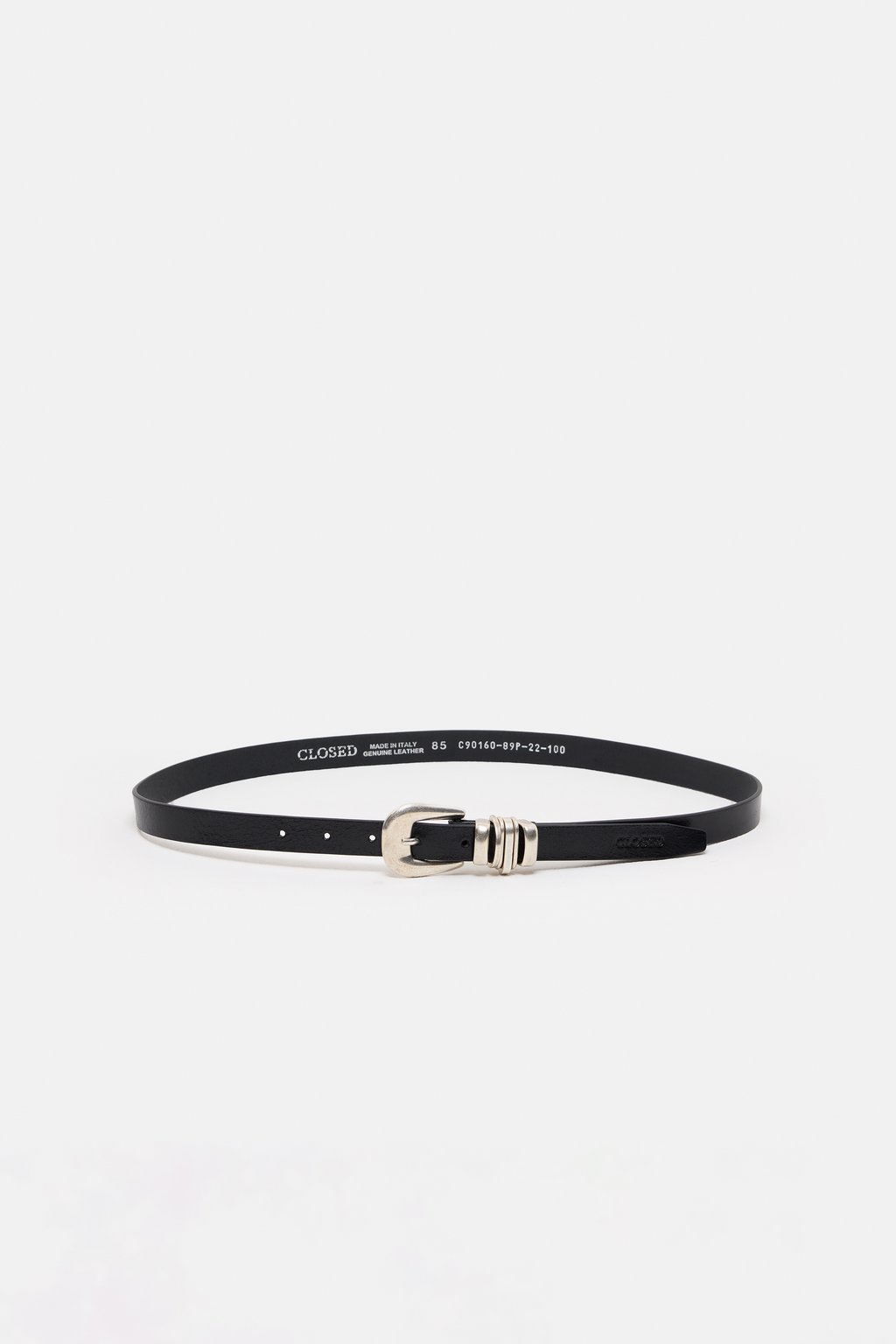 Lederg&uuml;rtel mit Schmuckschlie&szlig;e