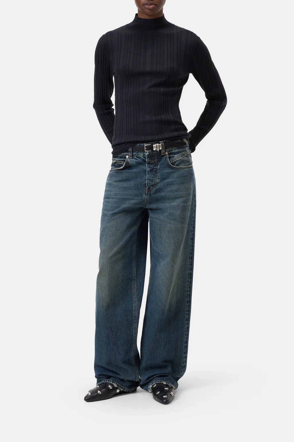 Feinstrick-Rollkragenpullover