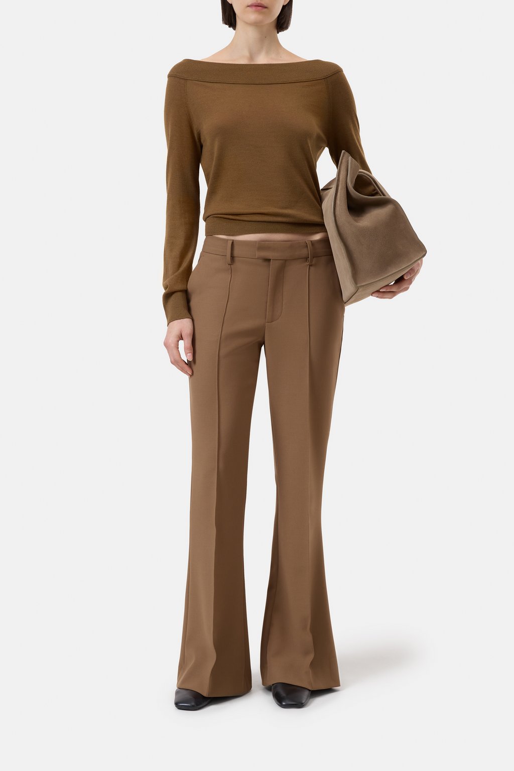 Pullover aus Woll-Seiden-Mix