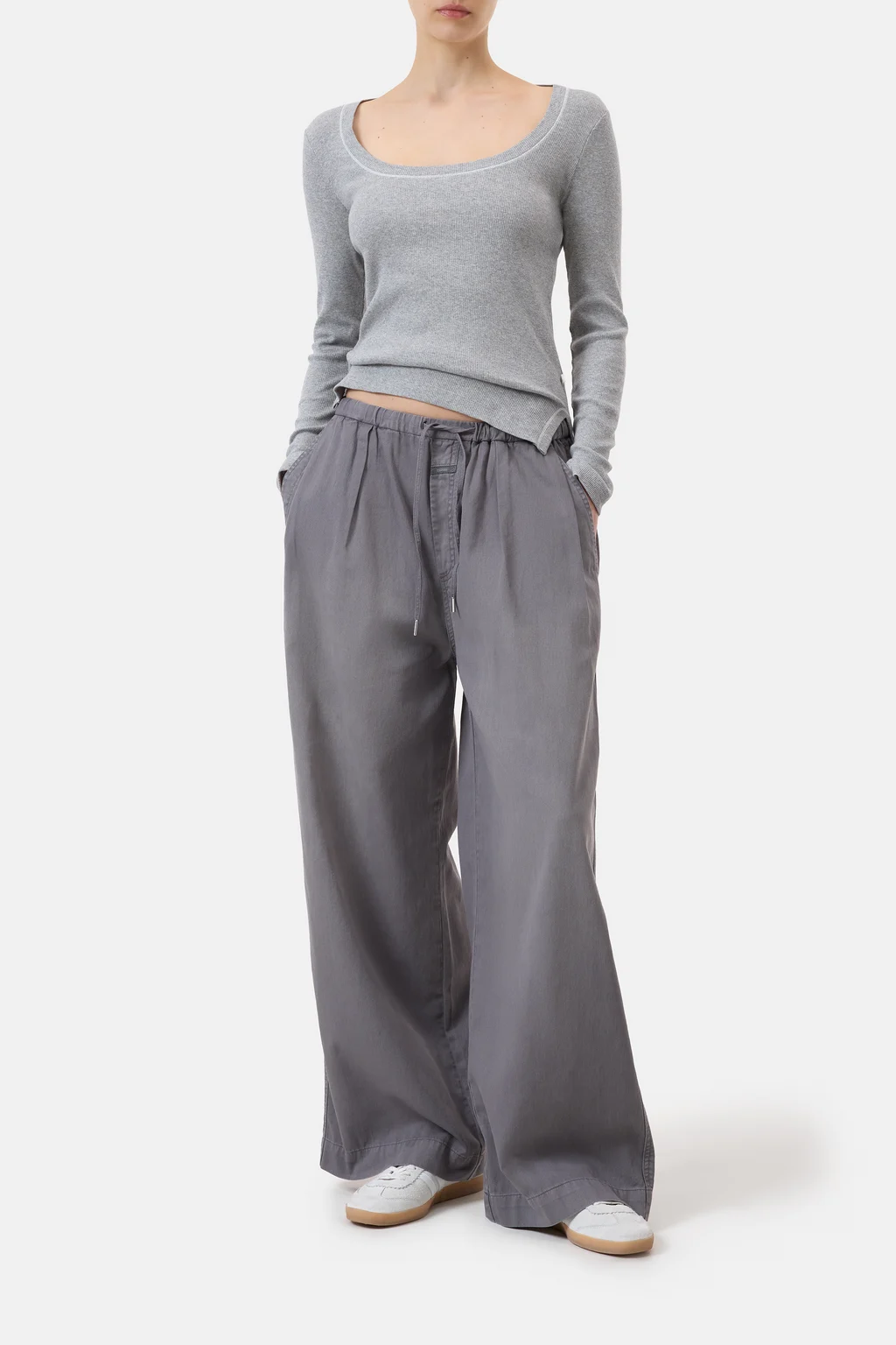 Longsleeve aus Baumwolle