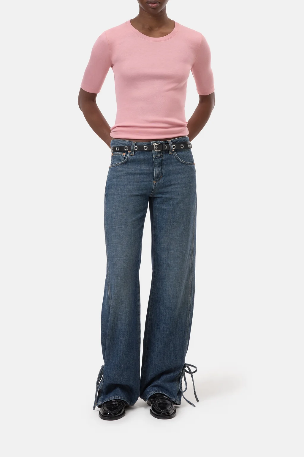 T-Shirt aus Baumwoll-Mix